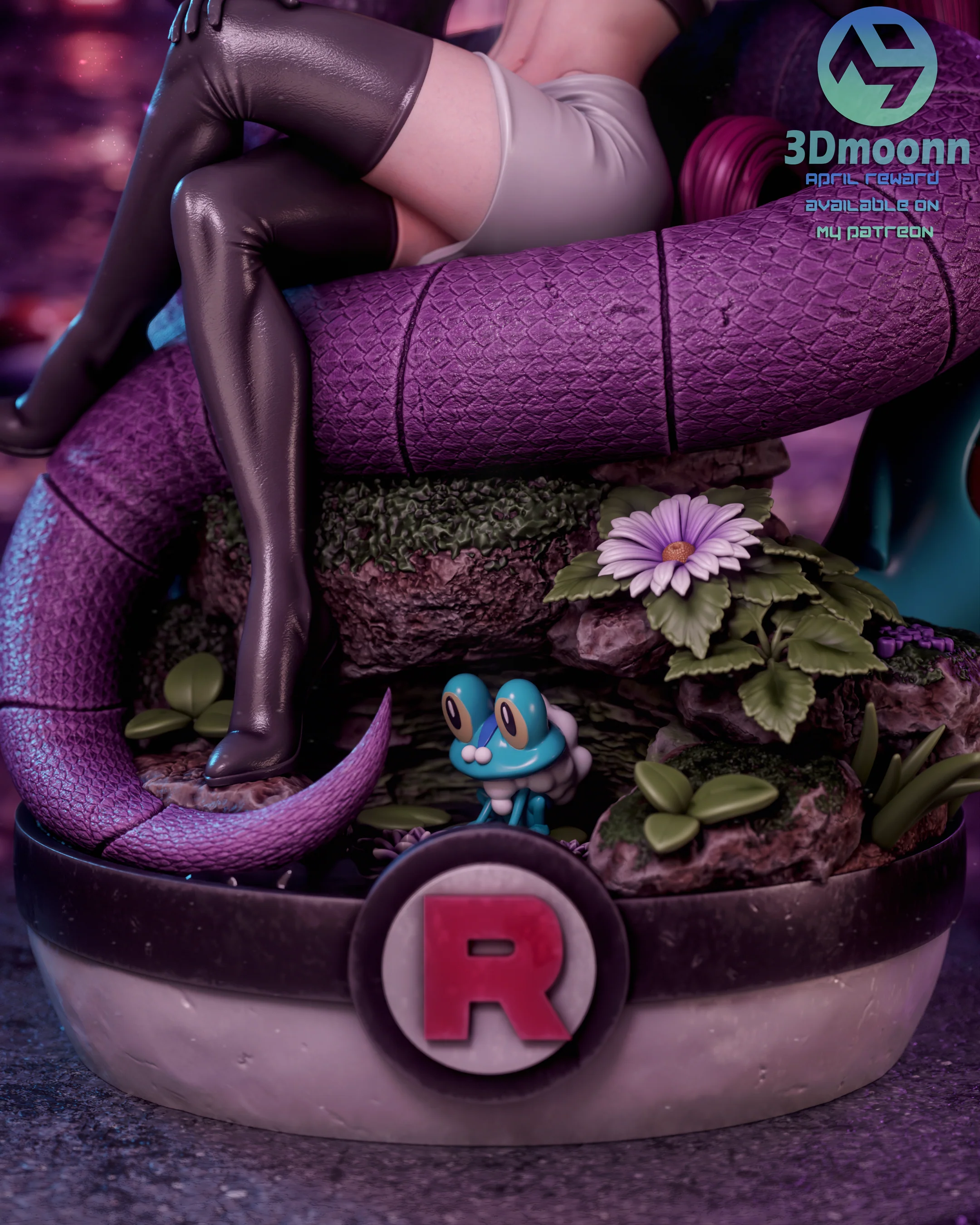 The Rocket Diva Statue - Image 9