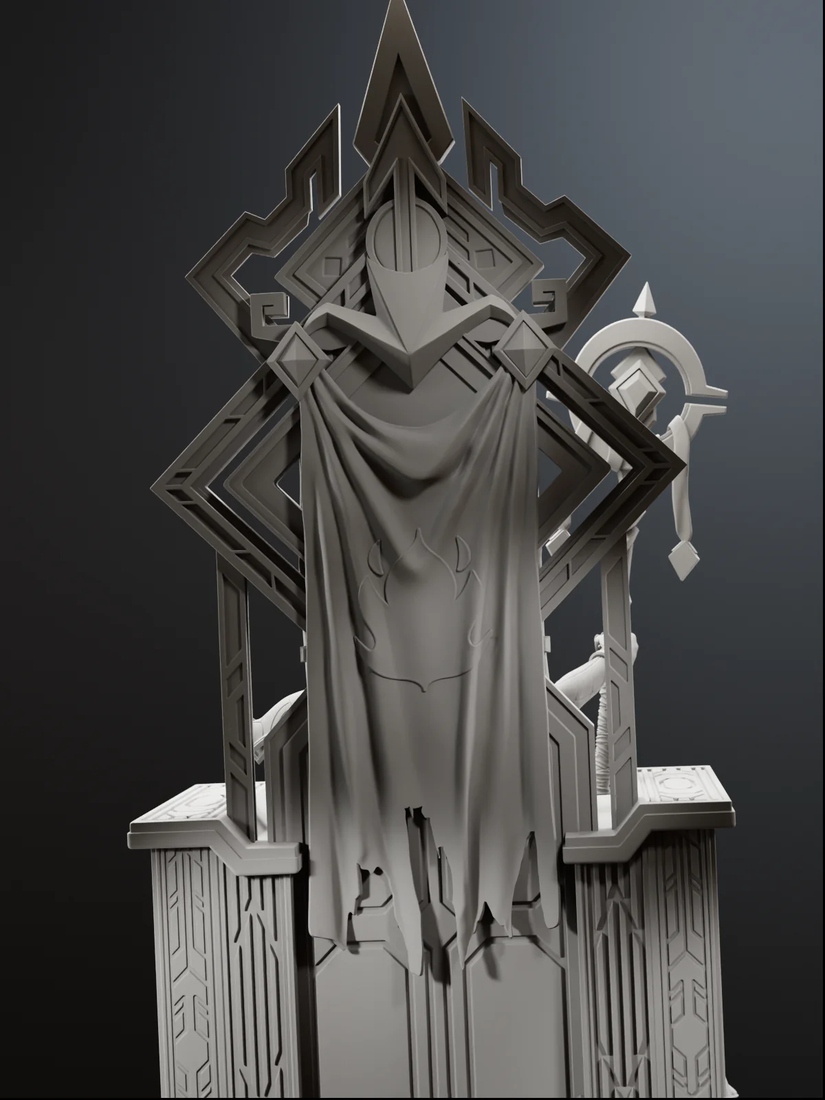 The Scarlet Inquisitor Statue - Image 11