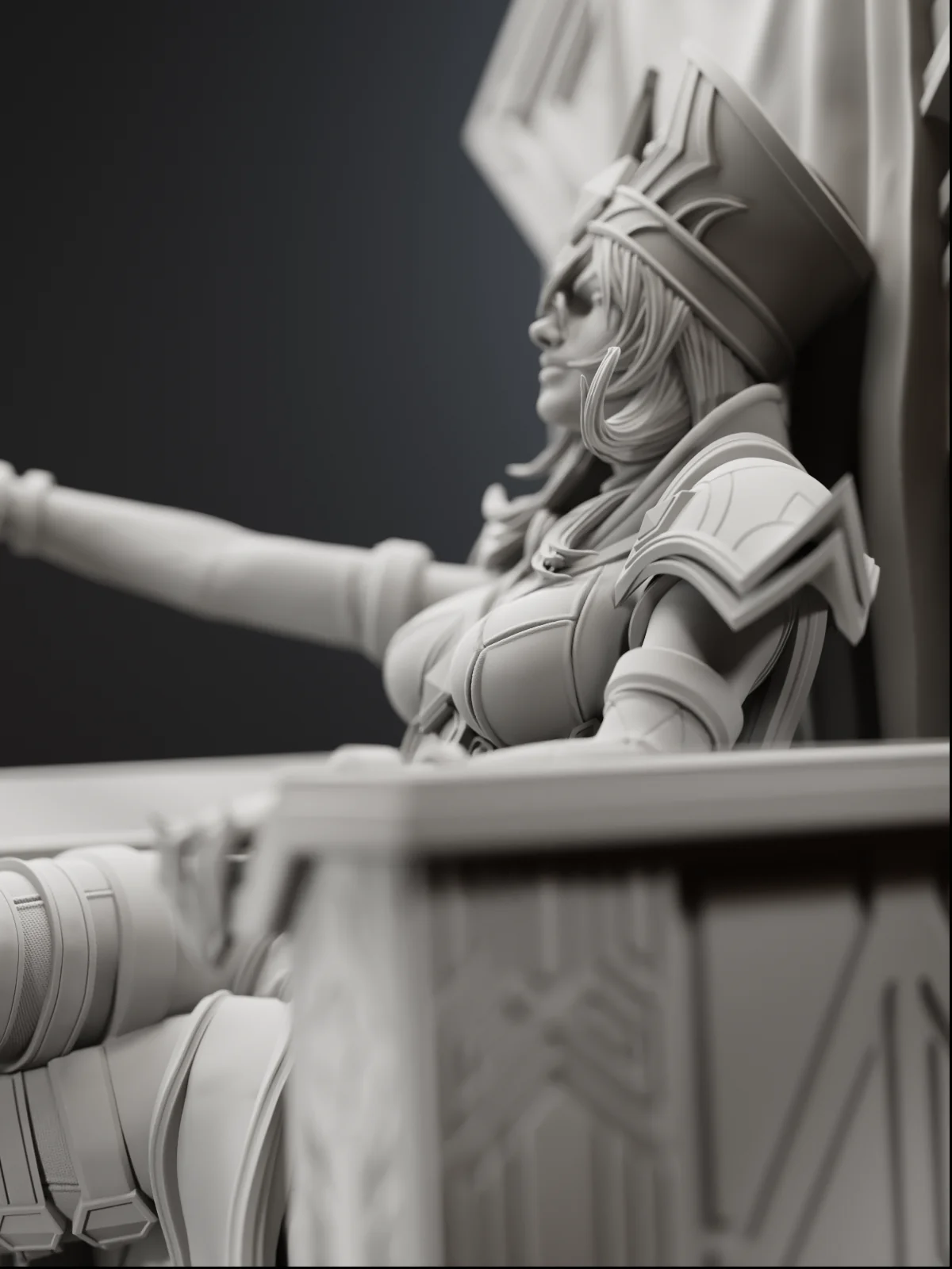 The Scarlet Inquisitor Statue - Image 12