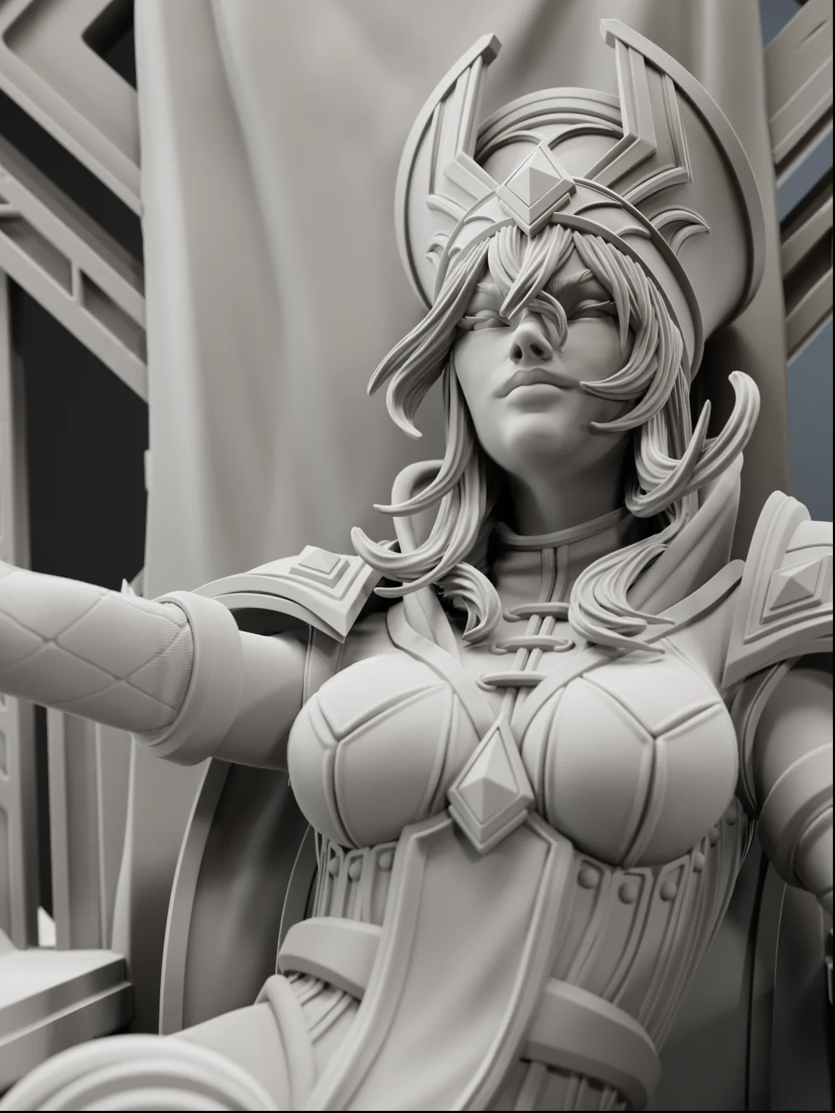 The Scarlet Inquisitor Statue - Image 13