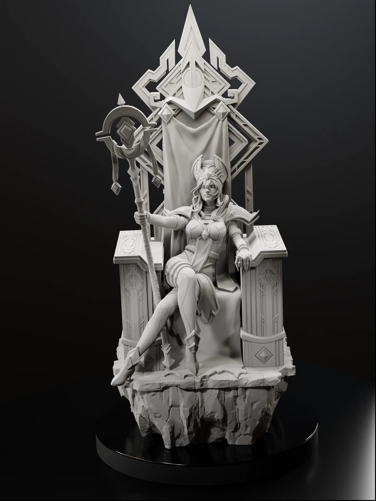 The Scarlet Inquisitor Statue - Image 14