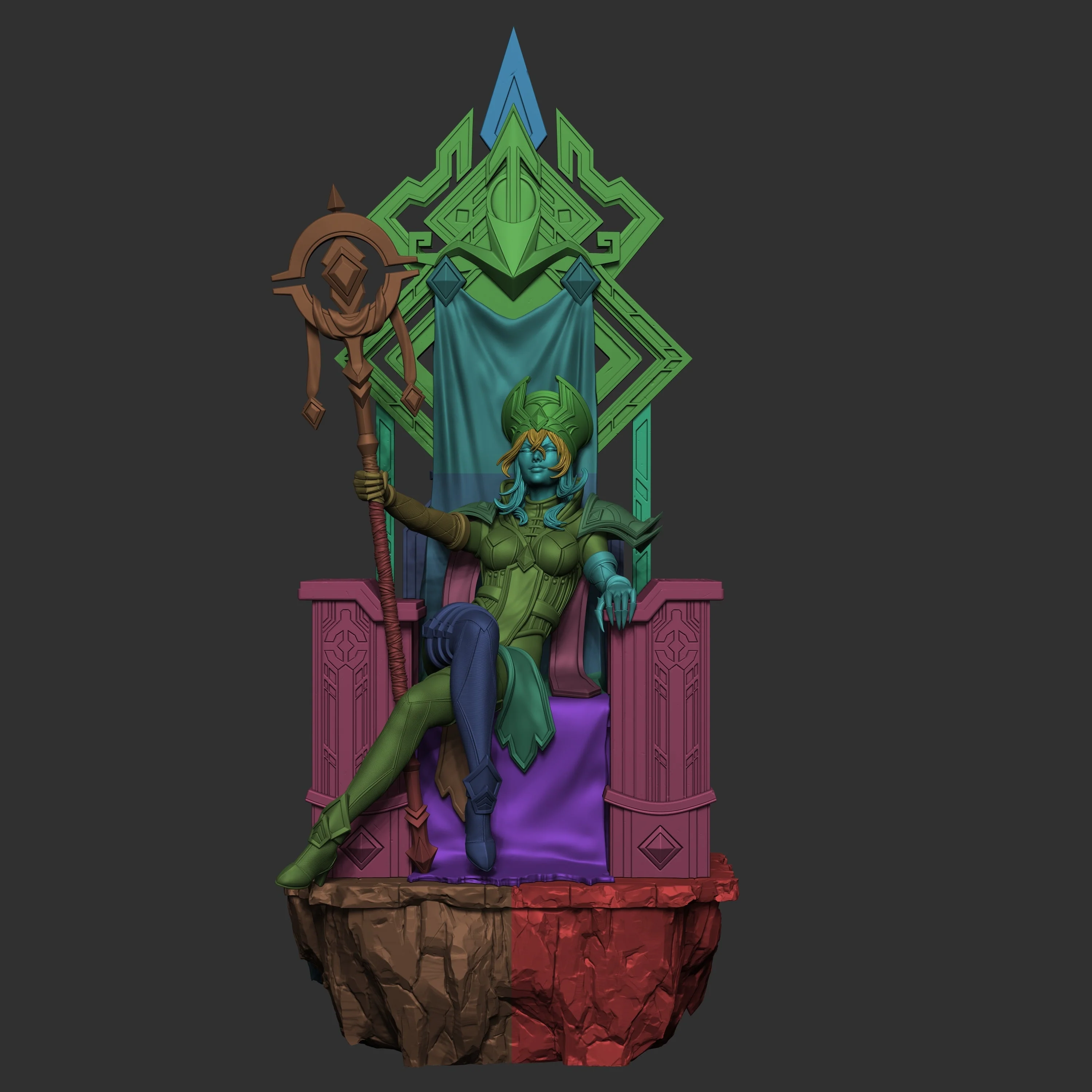 The Scarlet Inquisitor Statue - Image 4