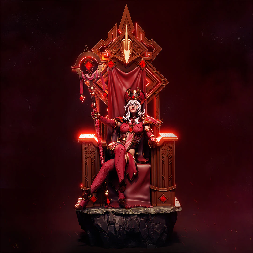 The Scarlet Inquisitor Statue - Image 5