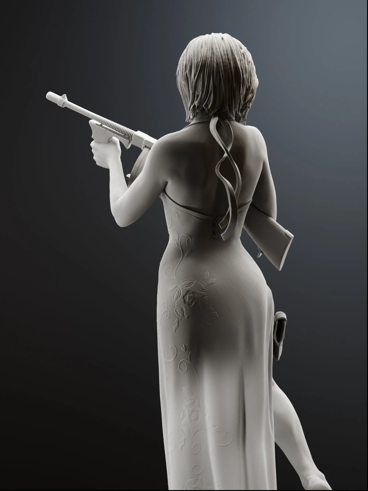The Scarlet Spy Statue - Image 9