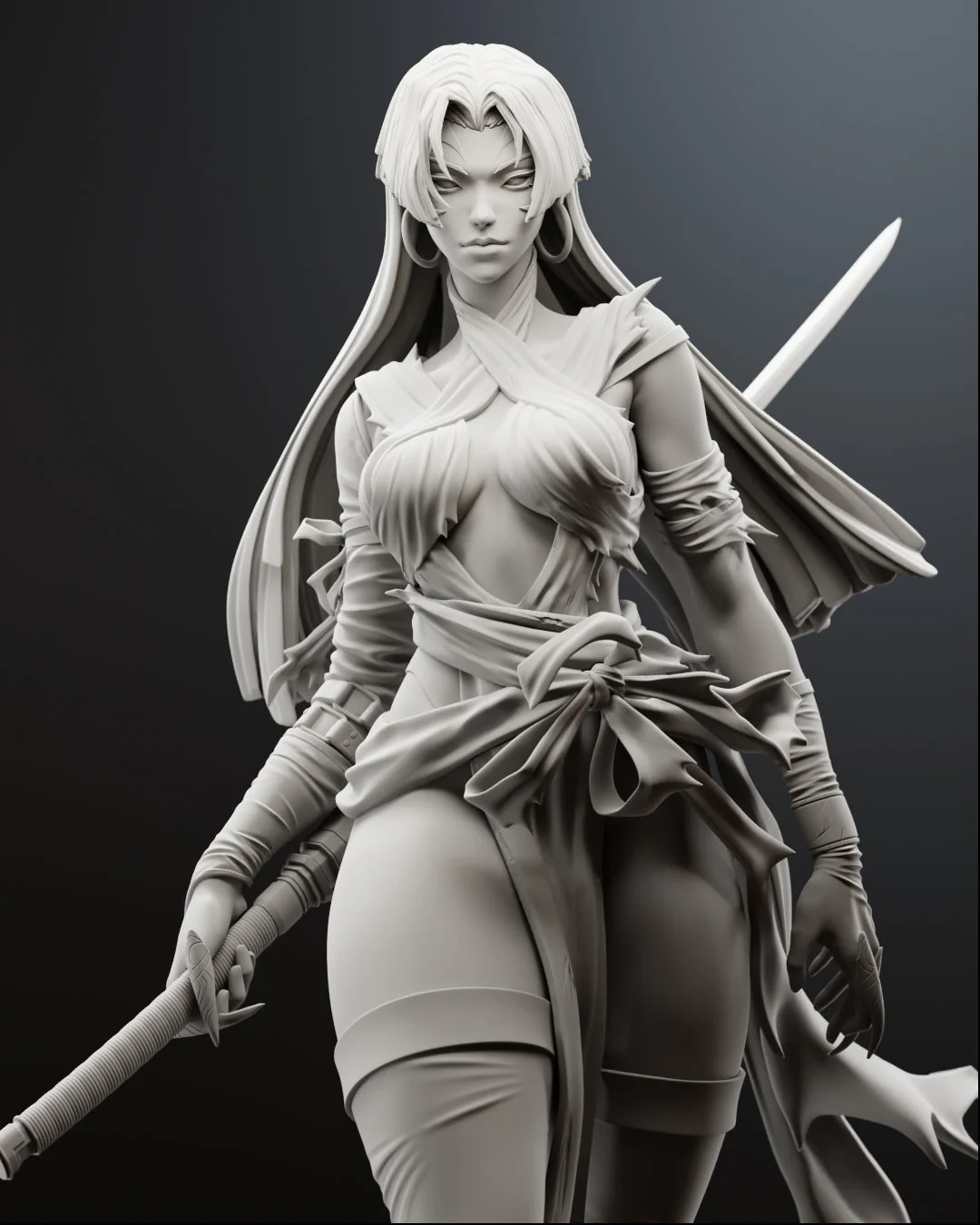 The Shadowblade Statue