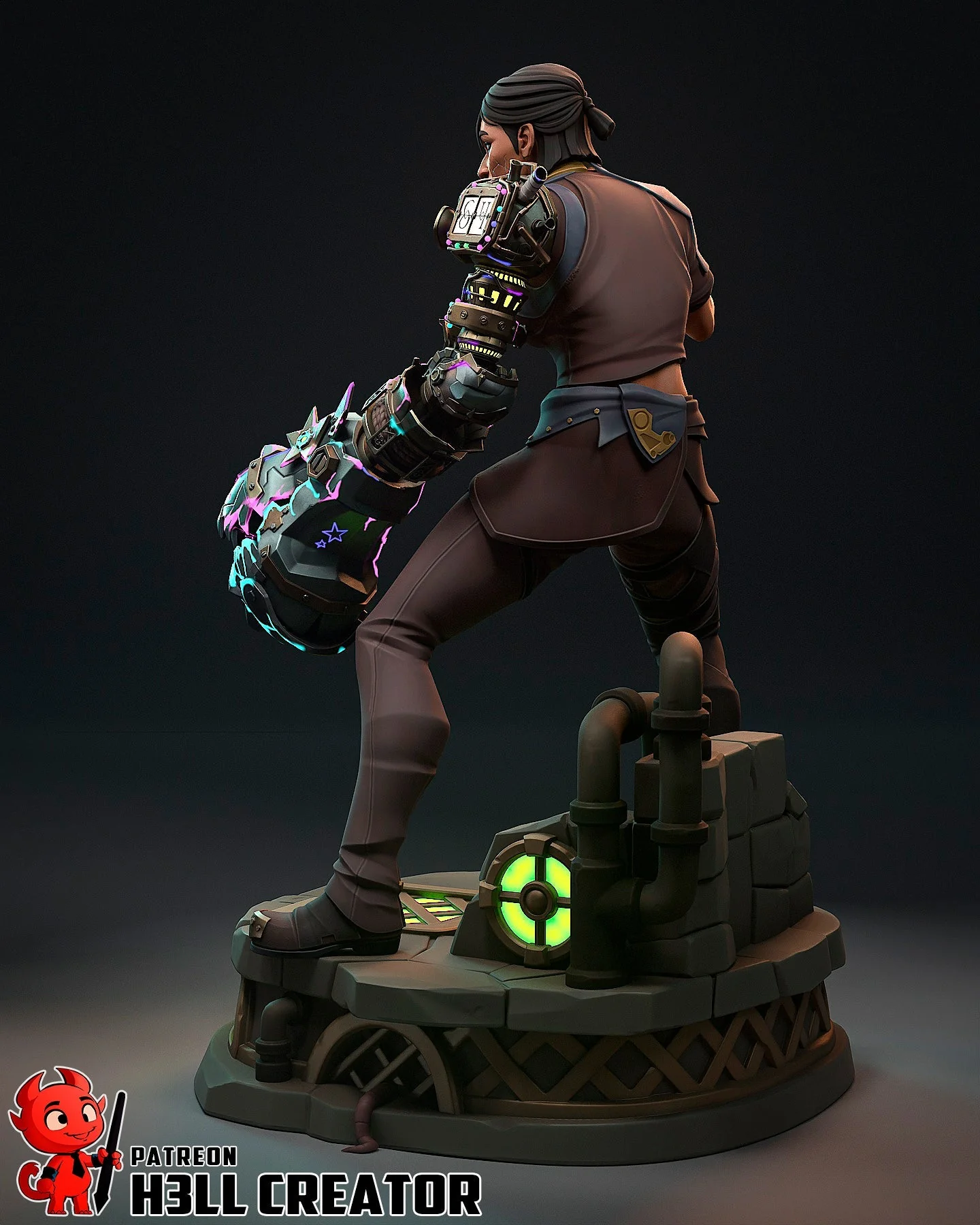 The Shimmer Fist Statue - Image 7
