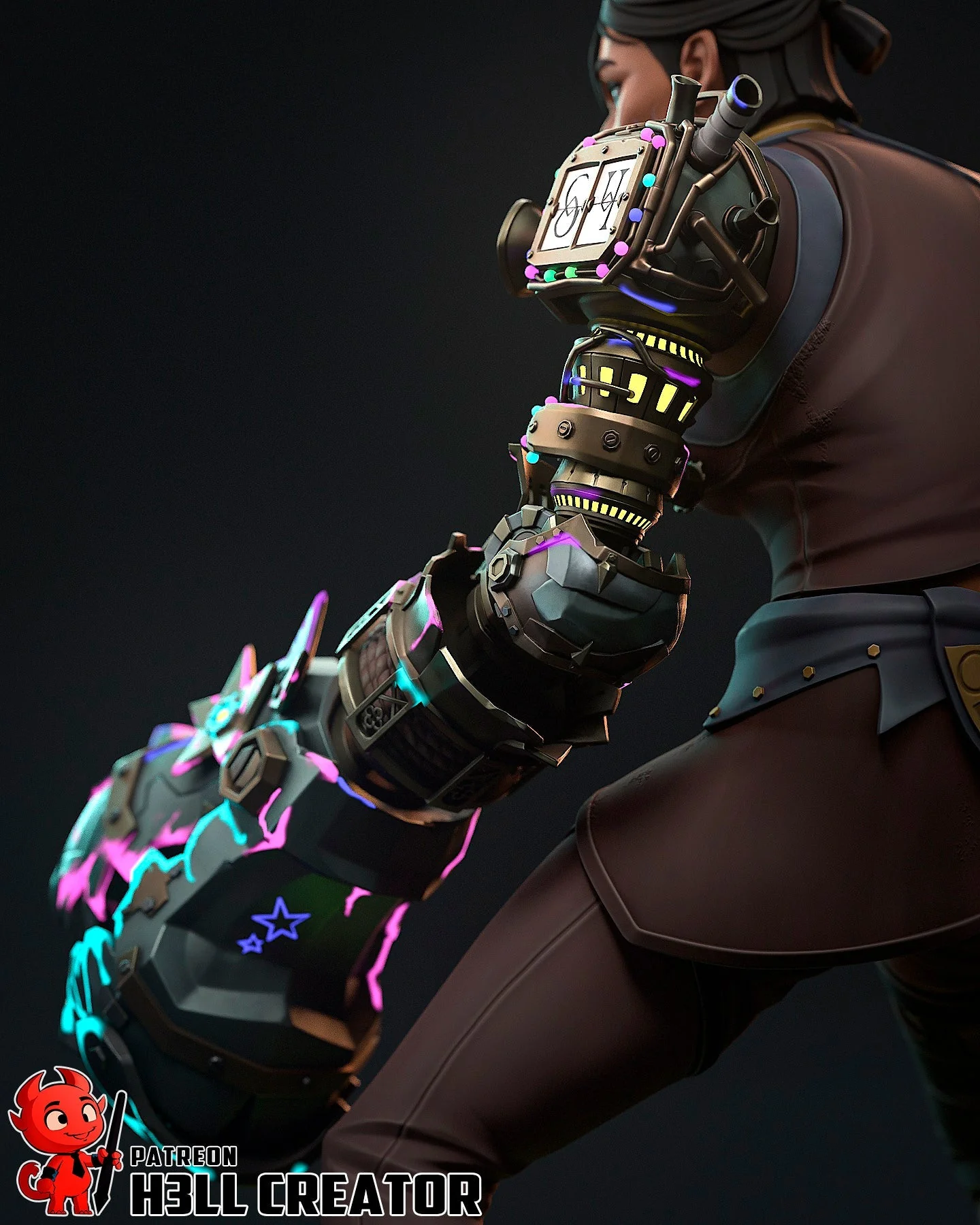 The Shimmer Fist Statue - Image 9