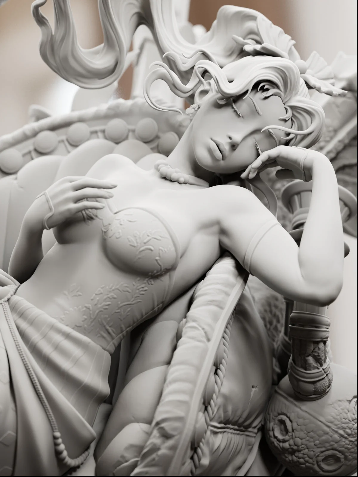 The Sleeping Esper Statue - Image 12