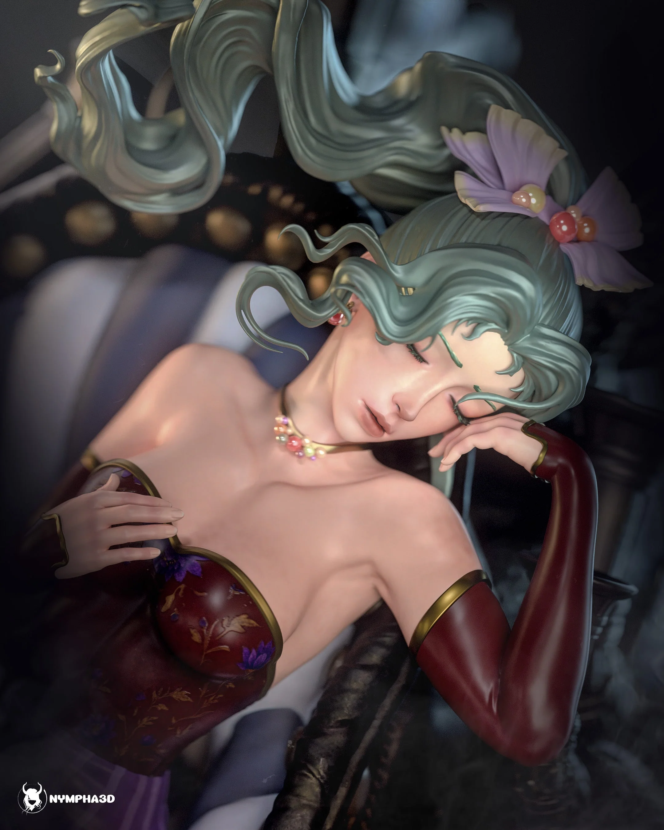 The Sleeping Esper Statue - Image 7