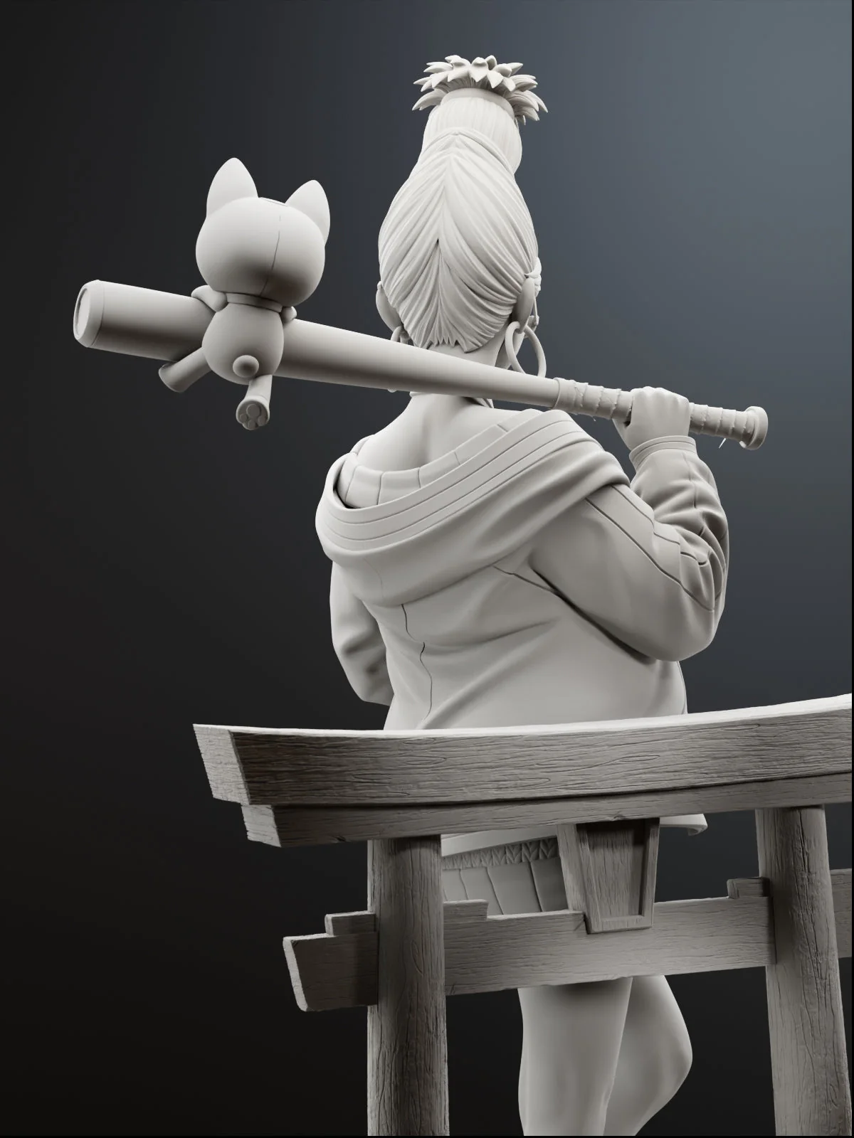 The Spirit Slayer Statue - Image 12