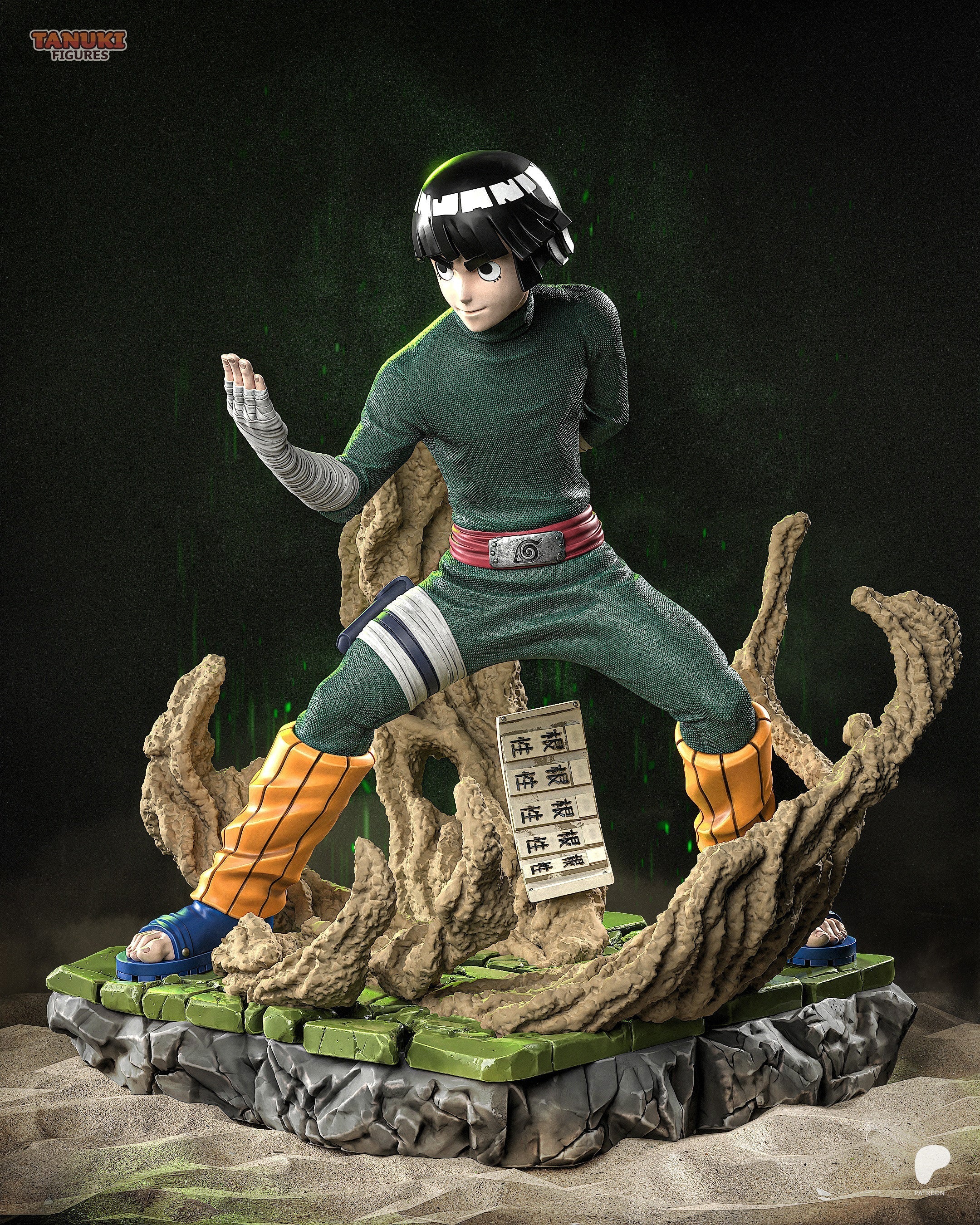The Taijutsu Master Statue - Image 7