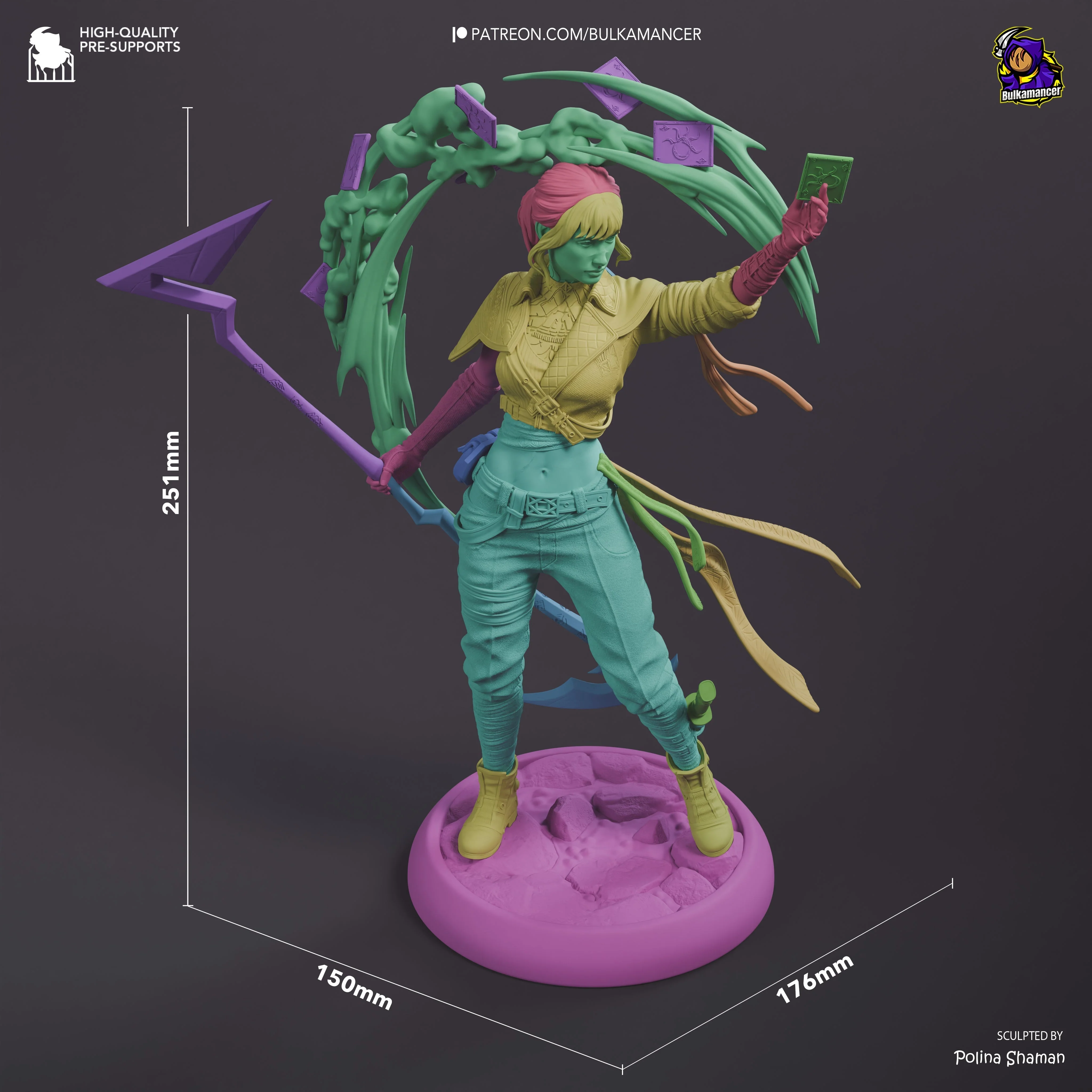 The Tarot Wielder Statue - Image 11