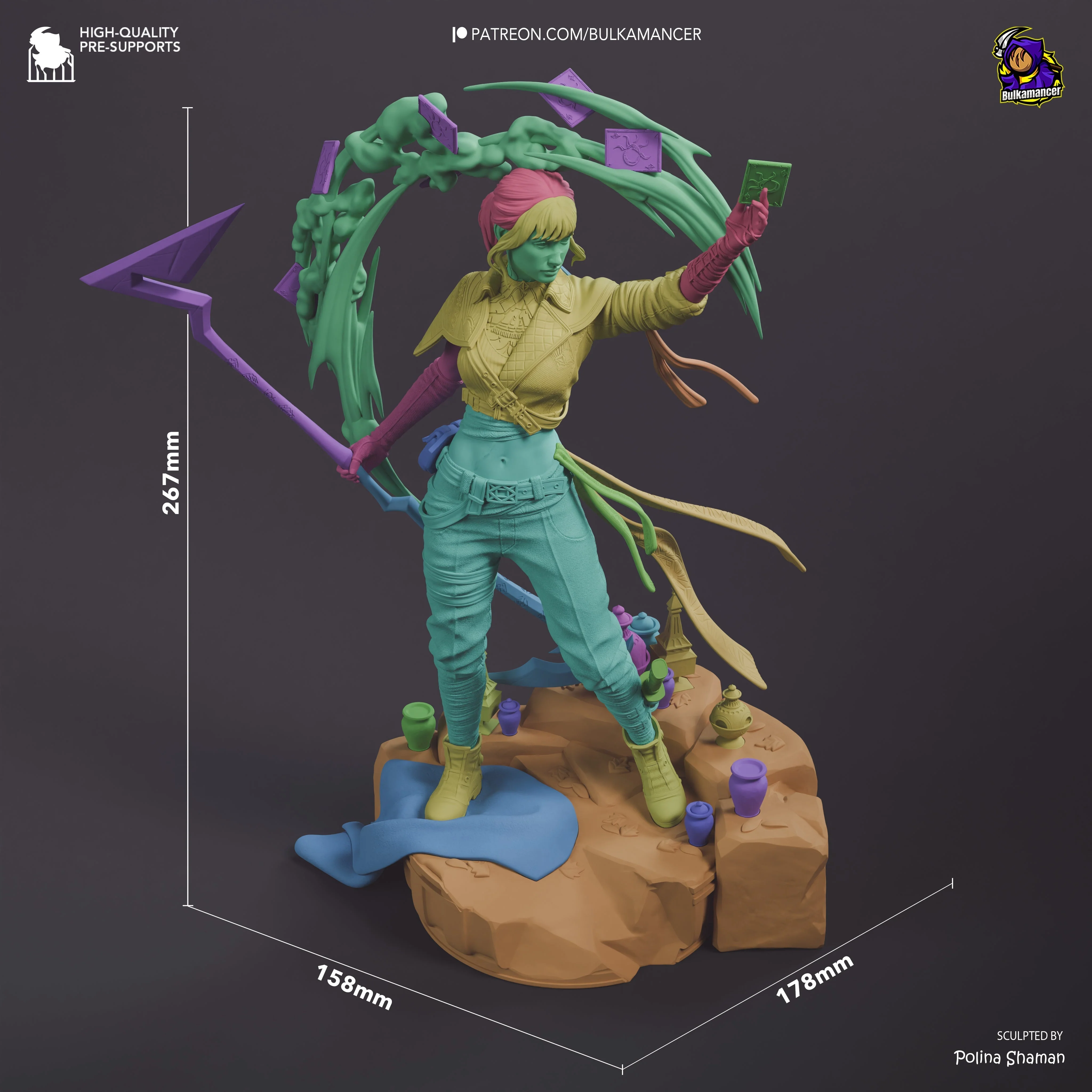 The Tarot Wielder Statue - Image 12