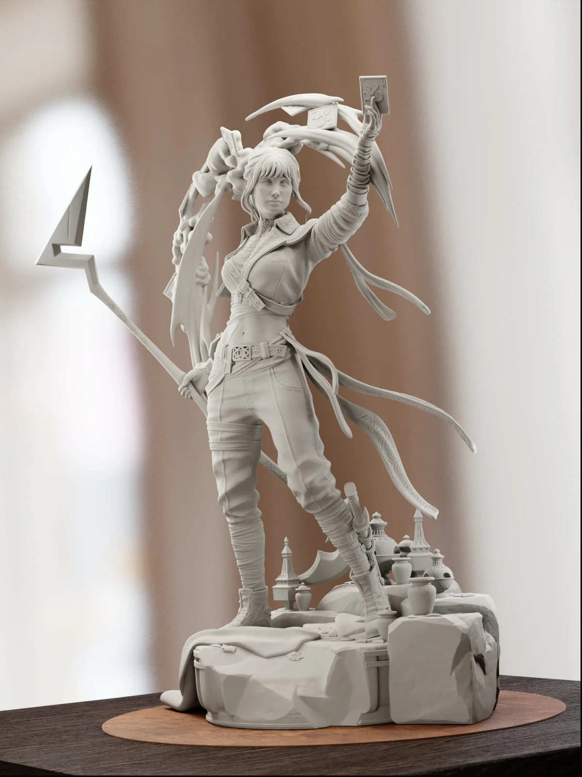 The Tarot Wielder Statue - Image 14