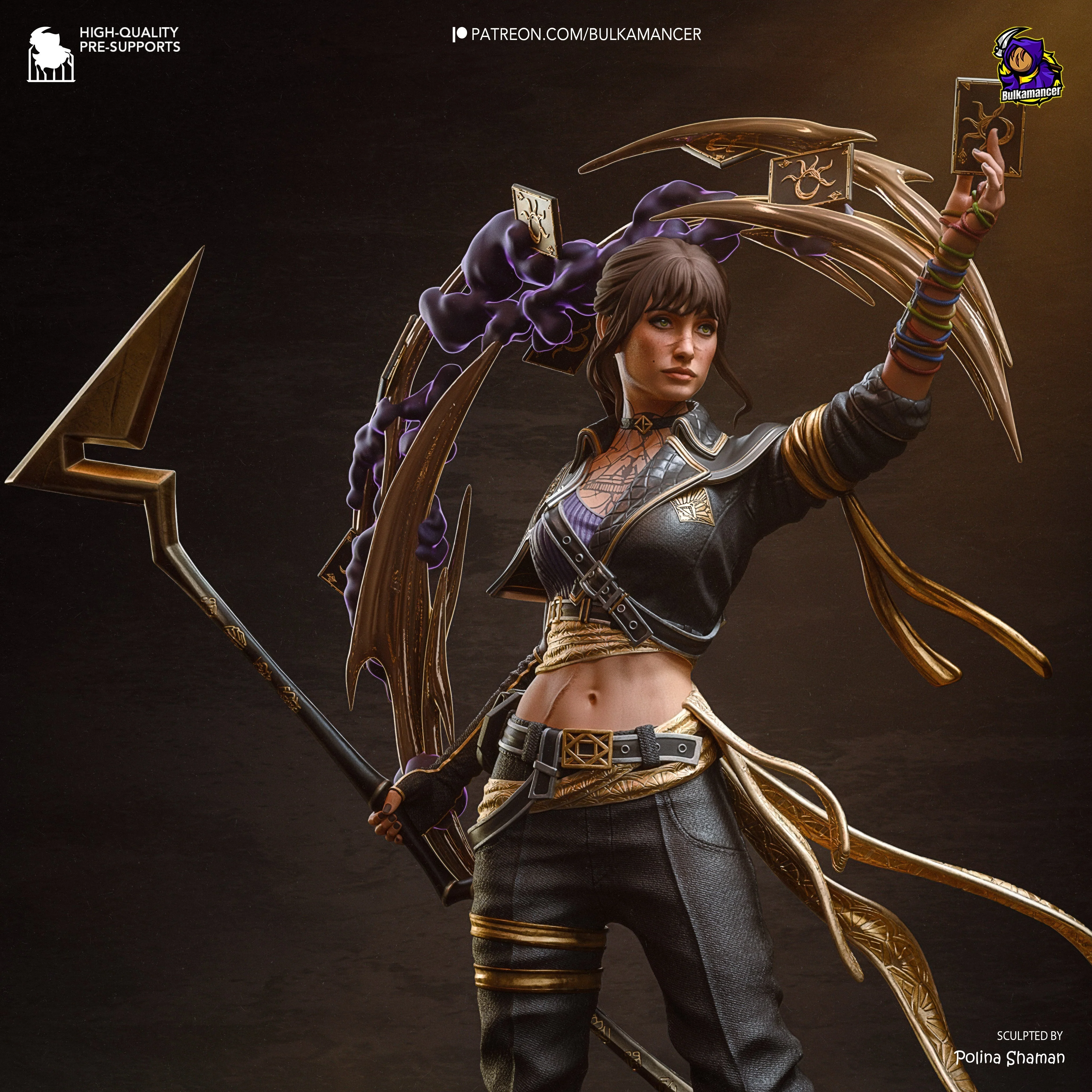 The Tarot Wielder Statue - Image 3