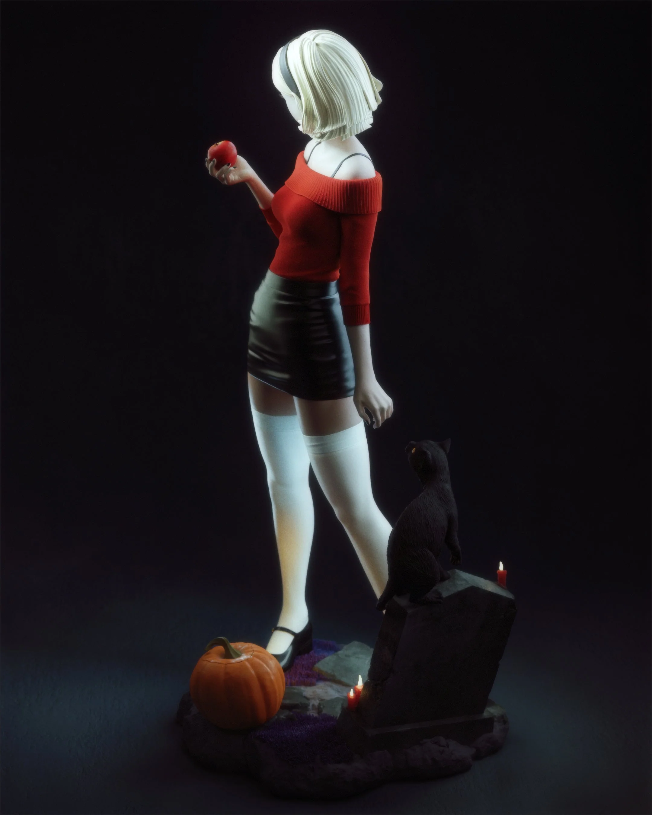 The Teenage Witch Statue - Image 7
