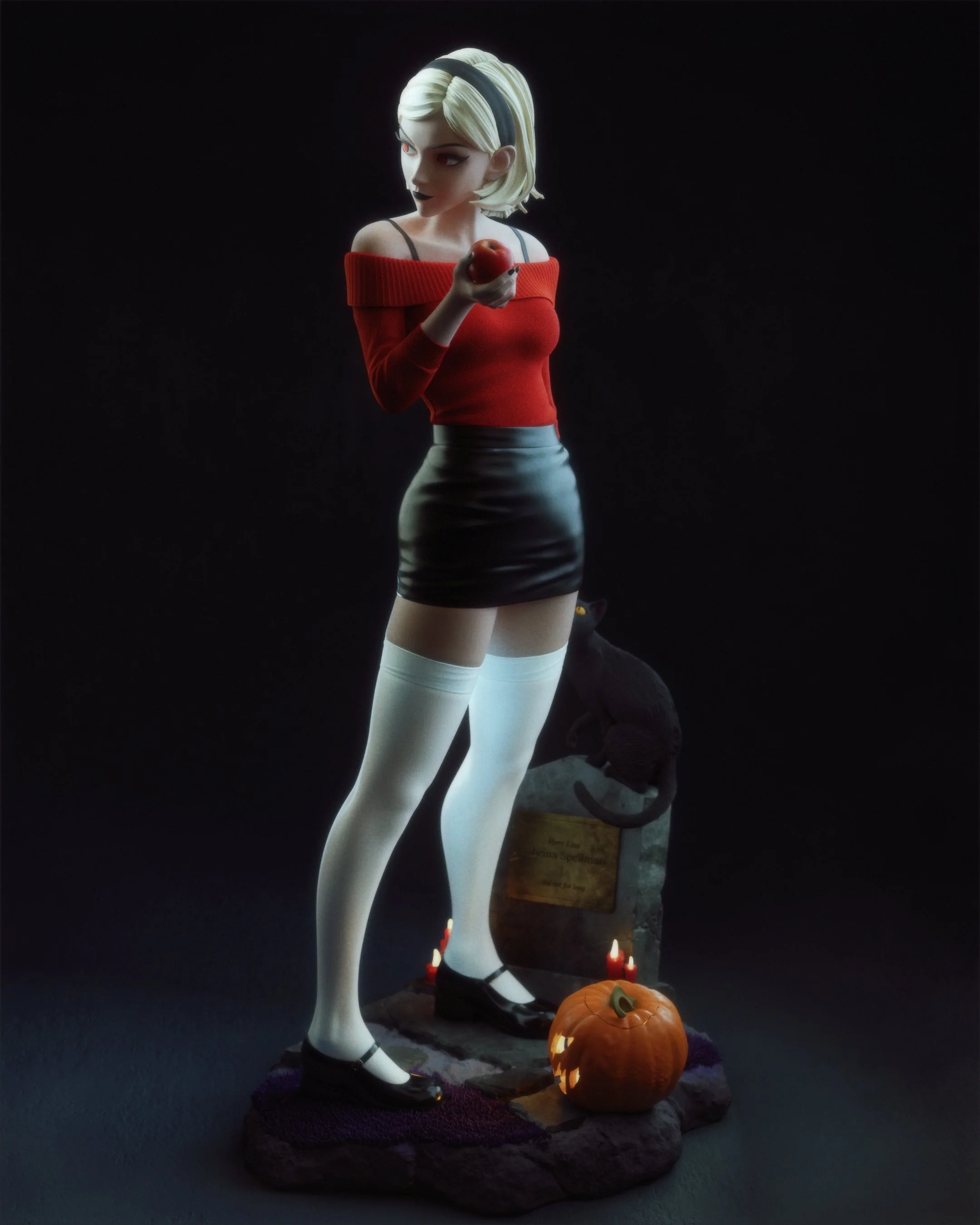 The Teenage Witch Statue - Image 9