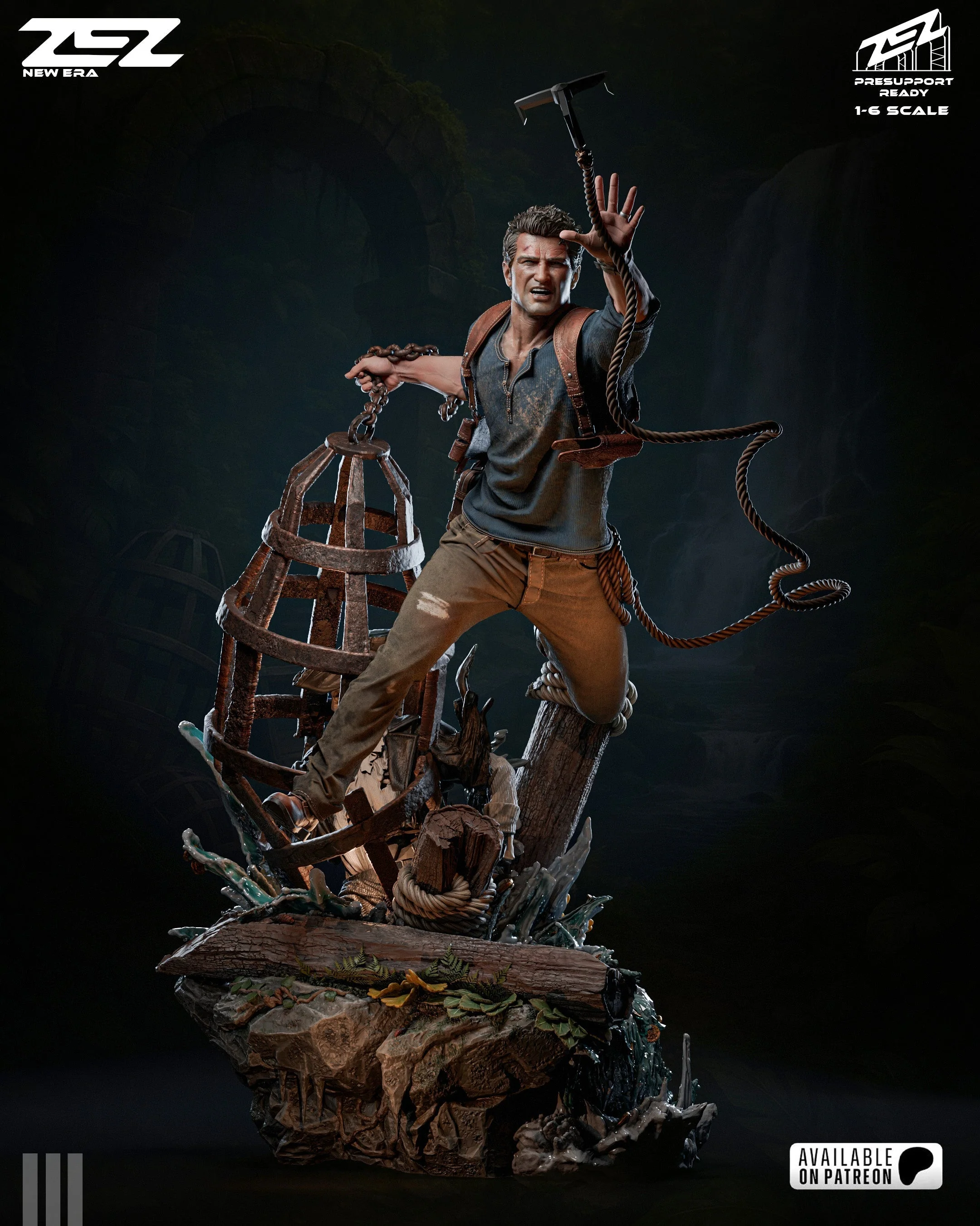 The Treasure Hunter Statue - Image 2
