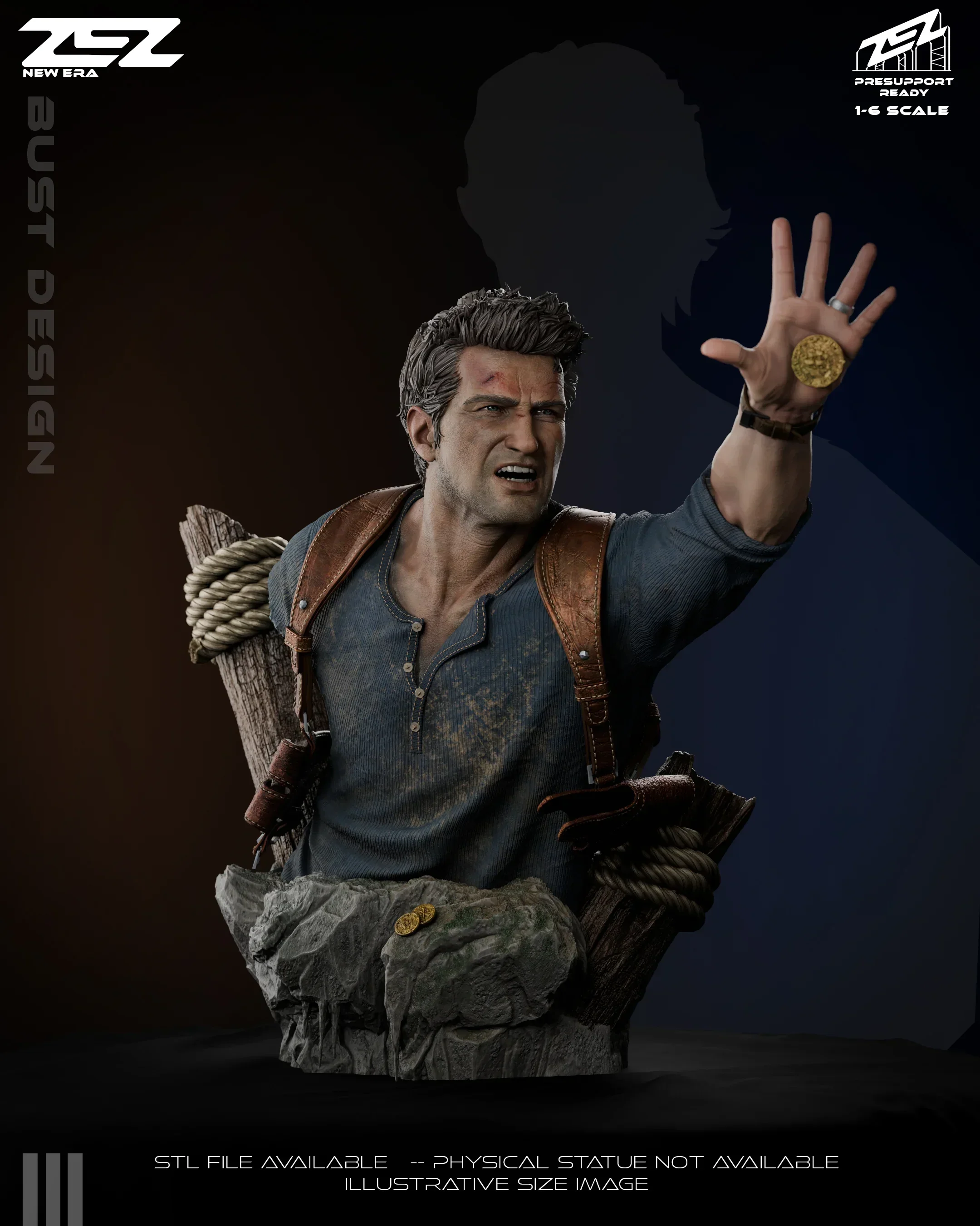 The Treasure Hunter Statue - Image 4