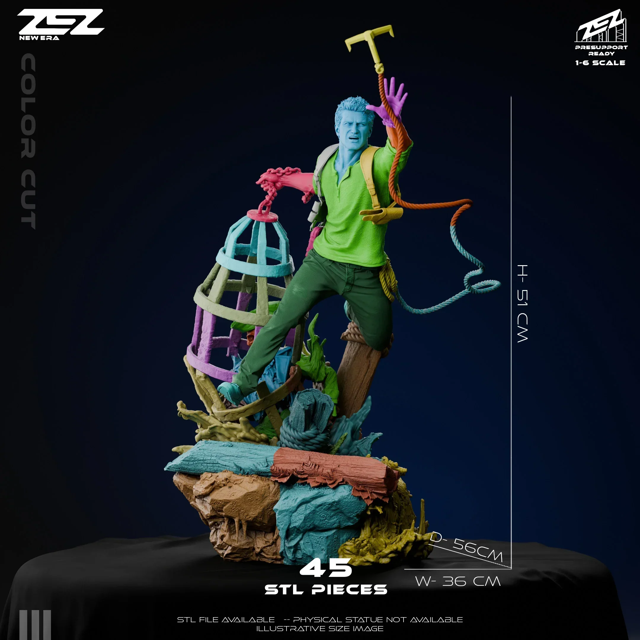 The Treasure Hunter Statue - Image 6