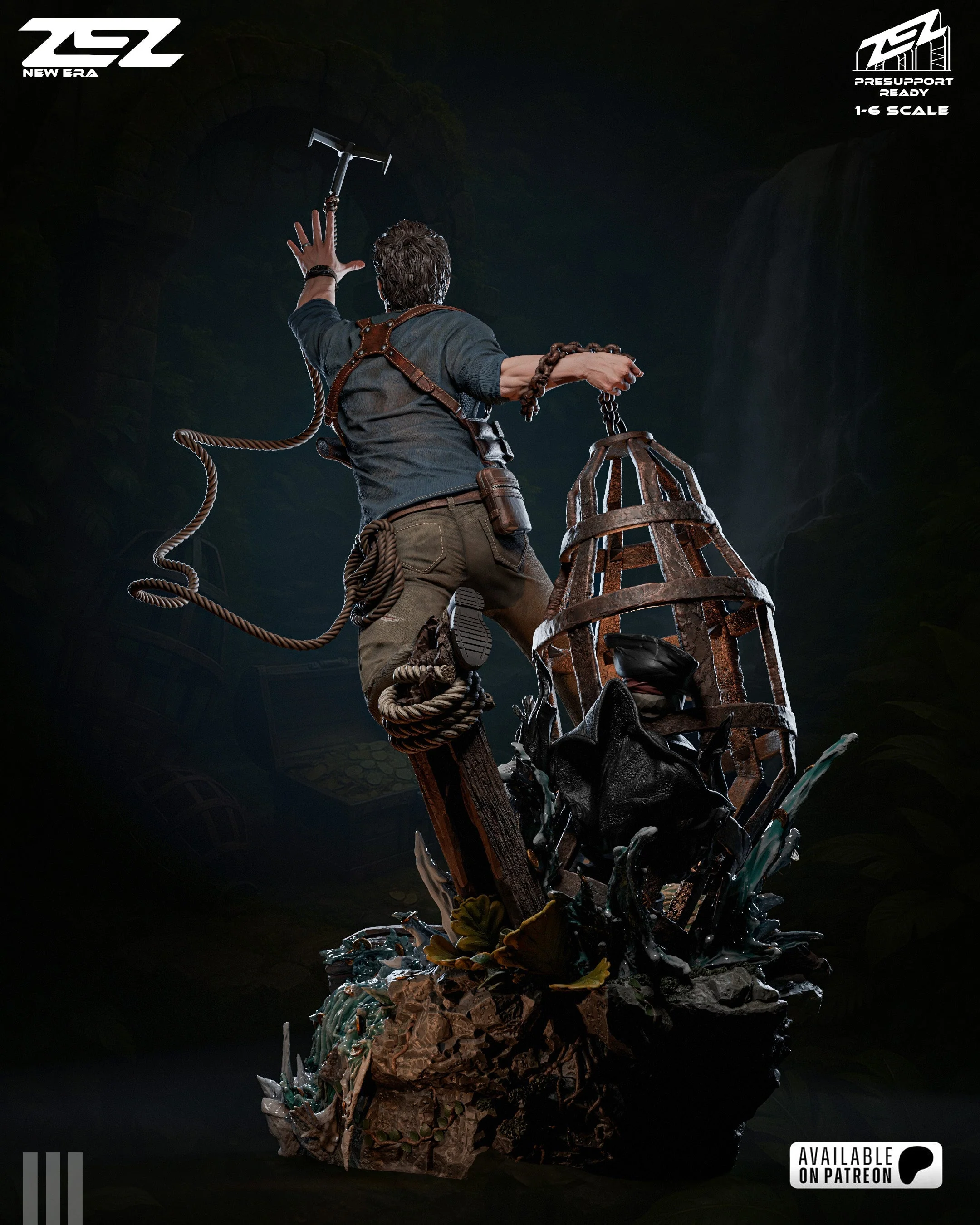 The Treasure Hunter Statue - Image 7