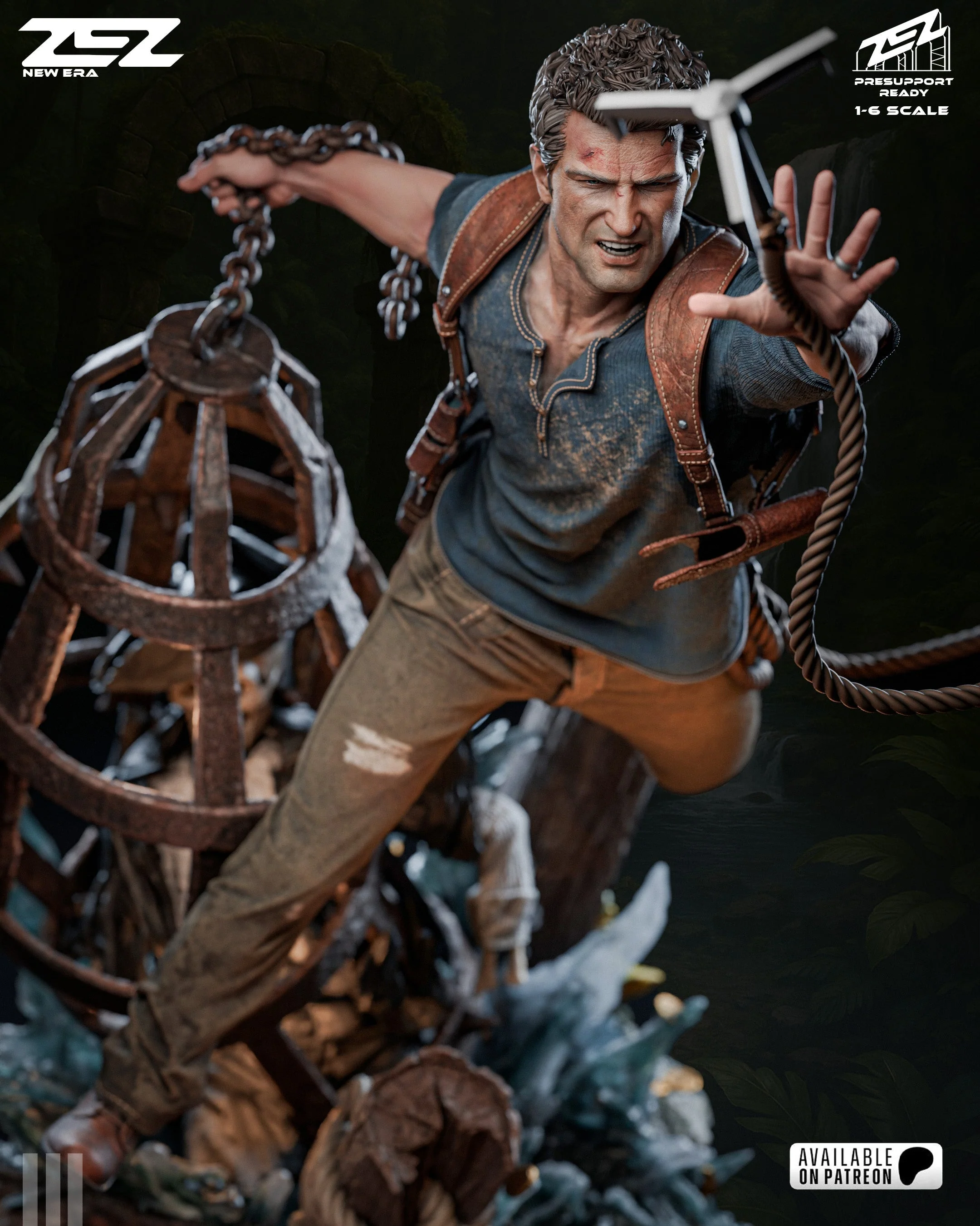 The Treasure Hunter Statue - Image 9