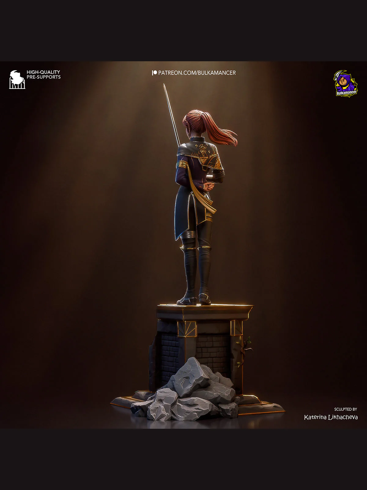 The Time-Bound Warrior Statue - Image 10