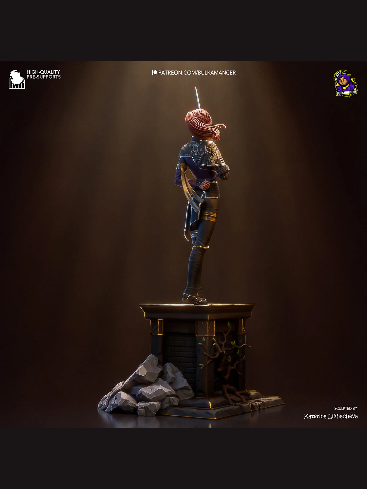 The Time-Bound Warrior Statue - Image 11