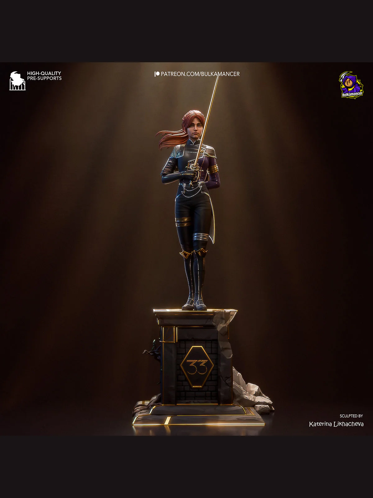 The Time-Bound Warrior Statue - Image 13