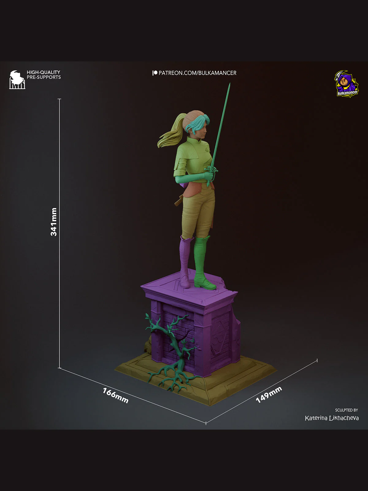 The Time-Bound Warrior Statue - Image 15