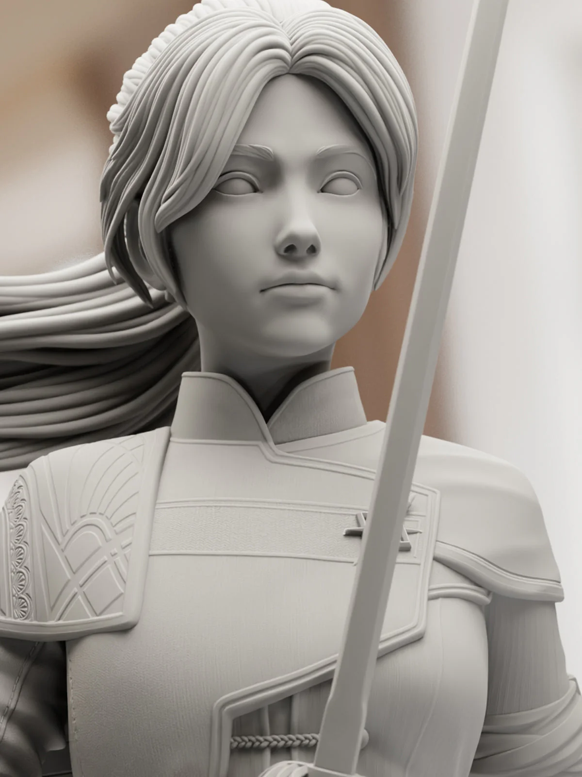 The Time-Bound Warrior Statue - Image 4