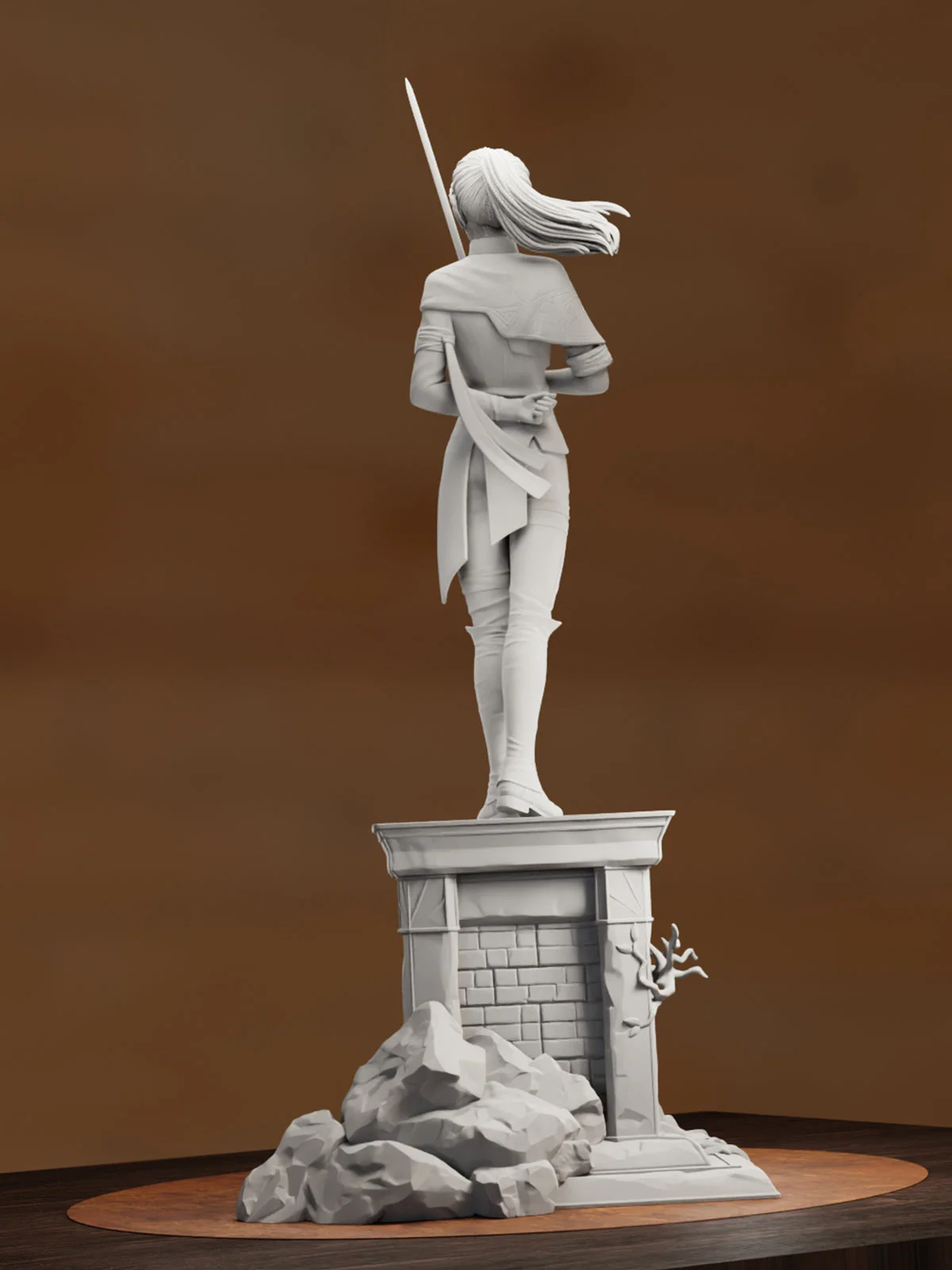 The Time-Bound Warrior Statue - Image 8
