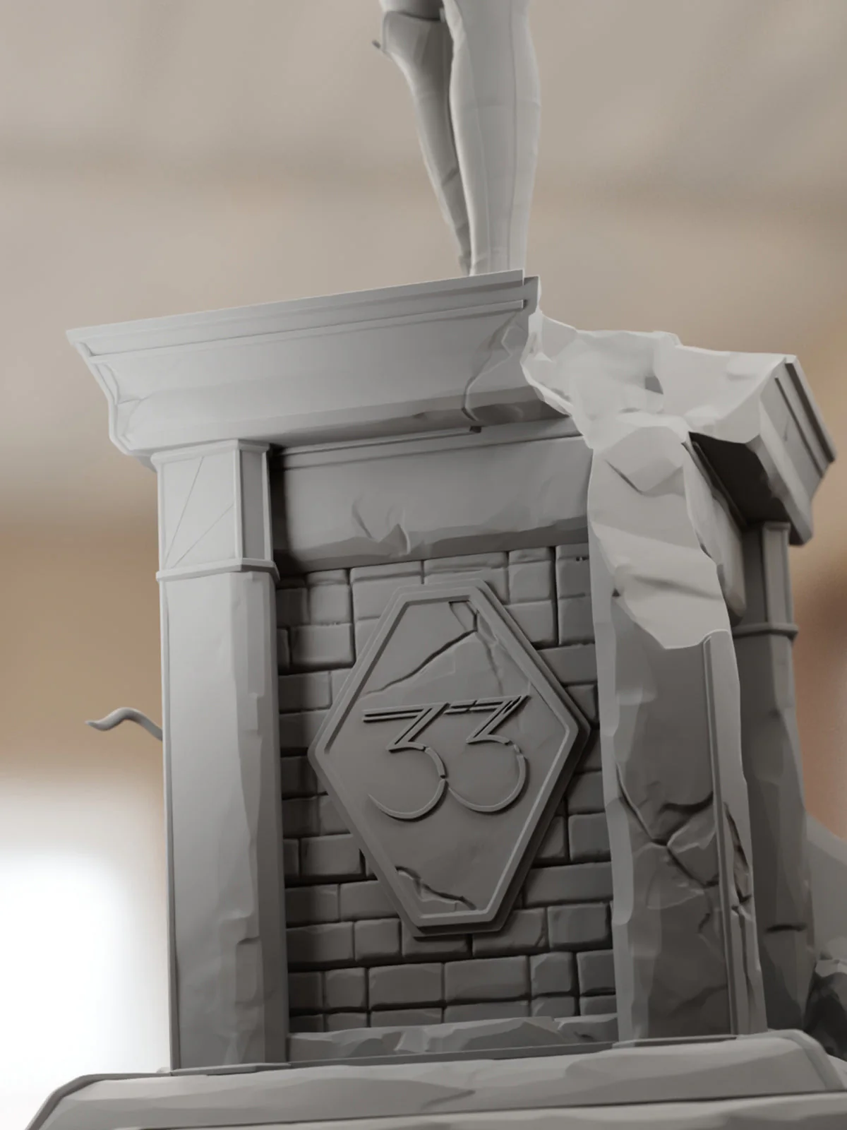 The Time-Bound Warrior Statue - Image 9