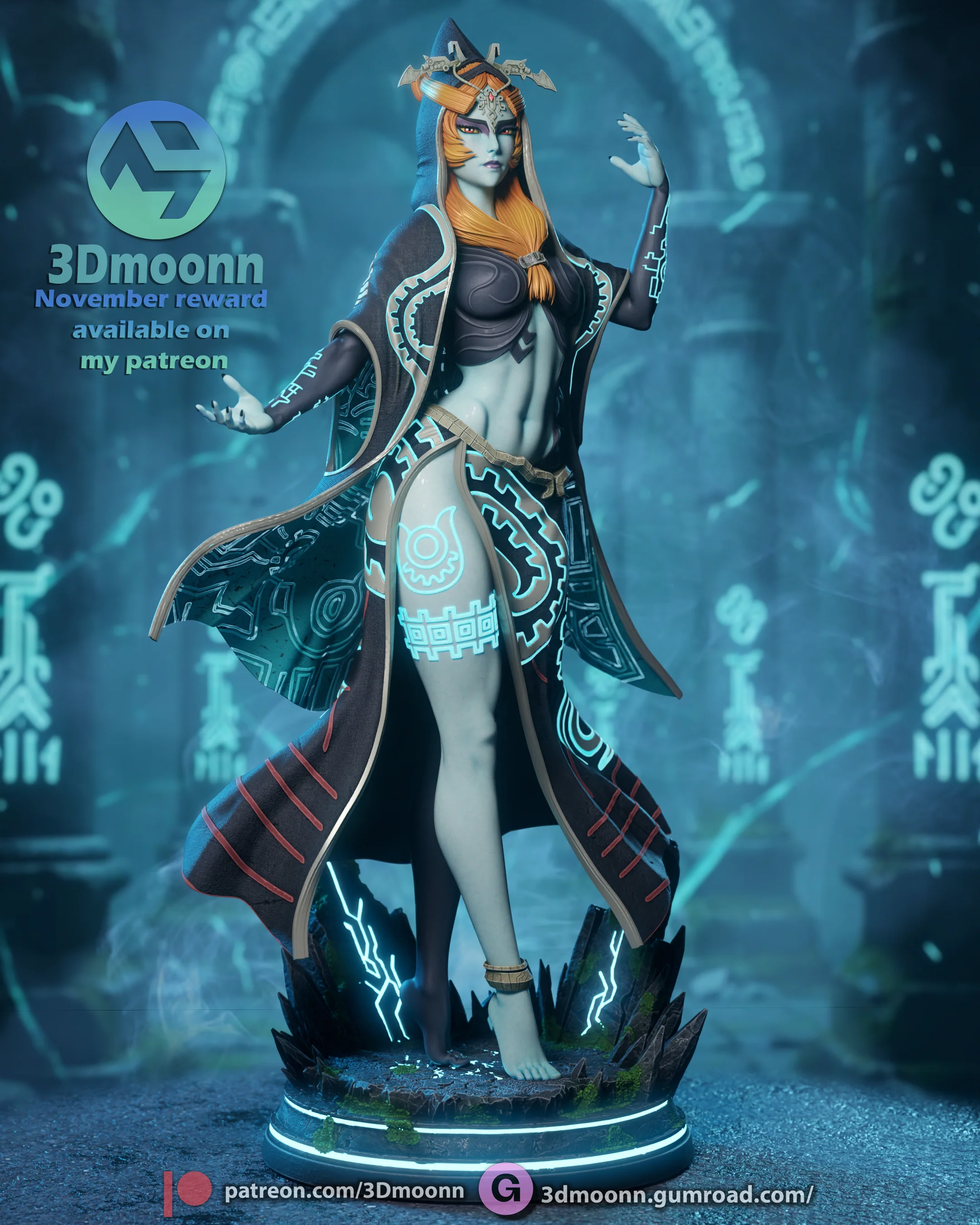 The Twilight Queen Statue - Image 3