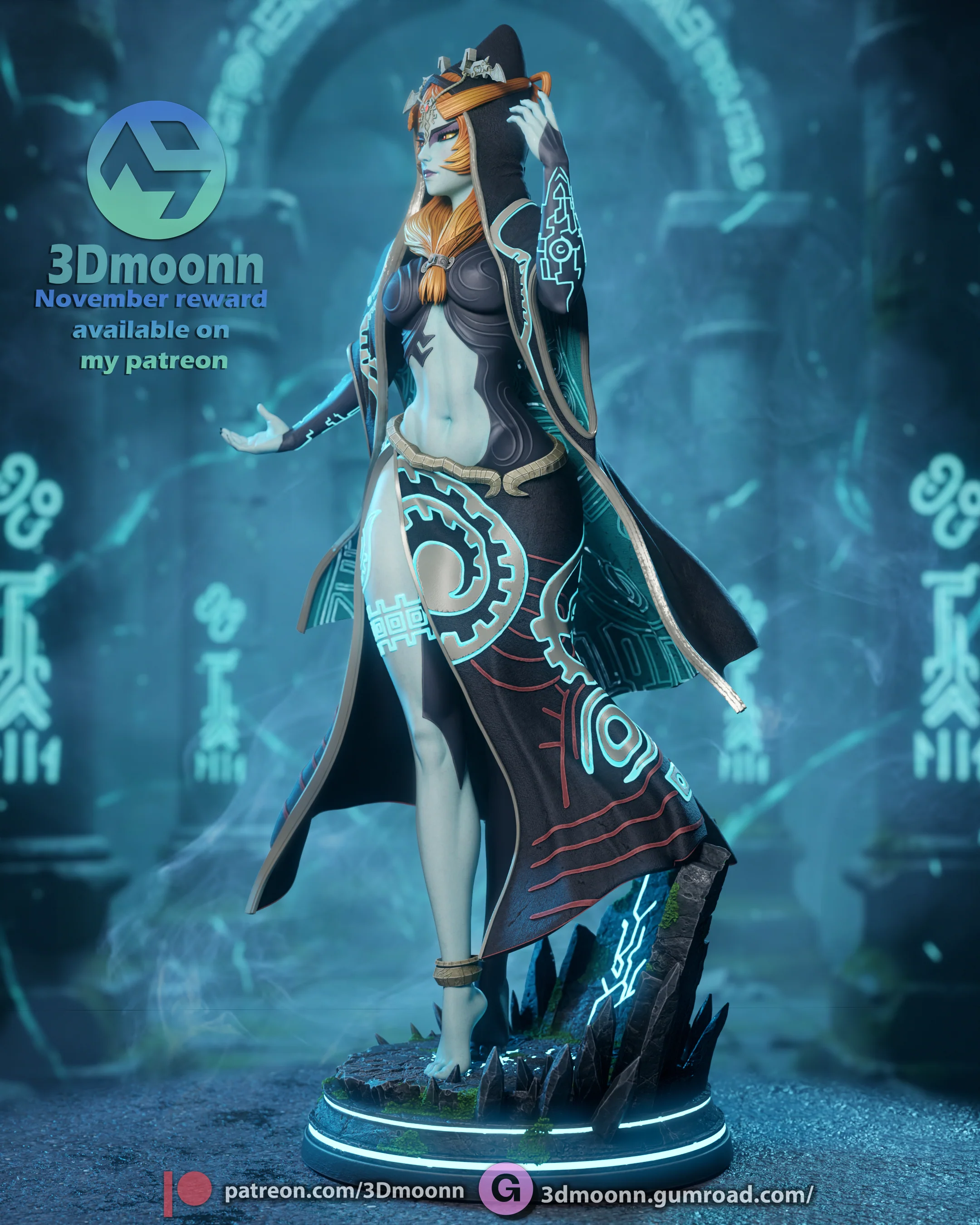 The Twilight Queen Statue - Image 7