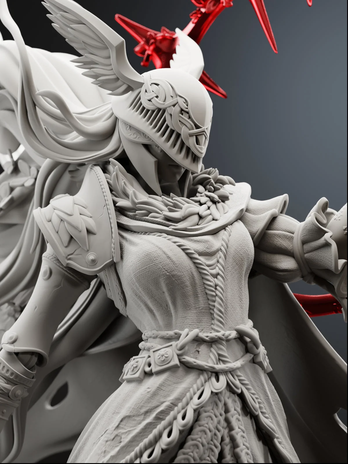 The Undefeated Statue