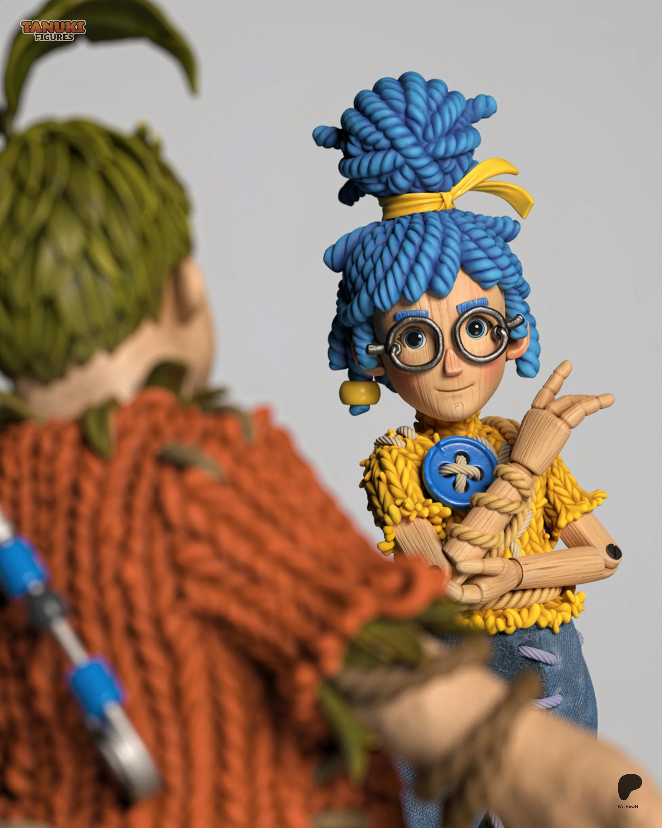 The Unwilling Doll Duo Statue - Image 11