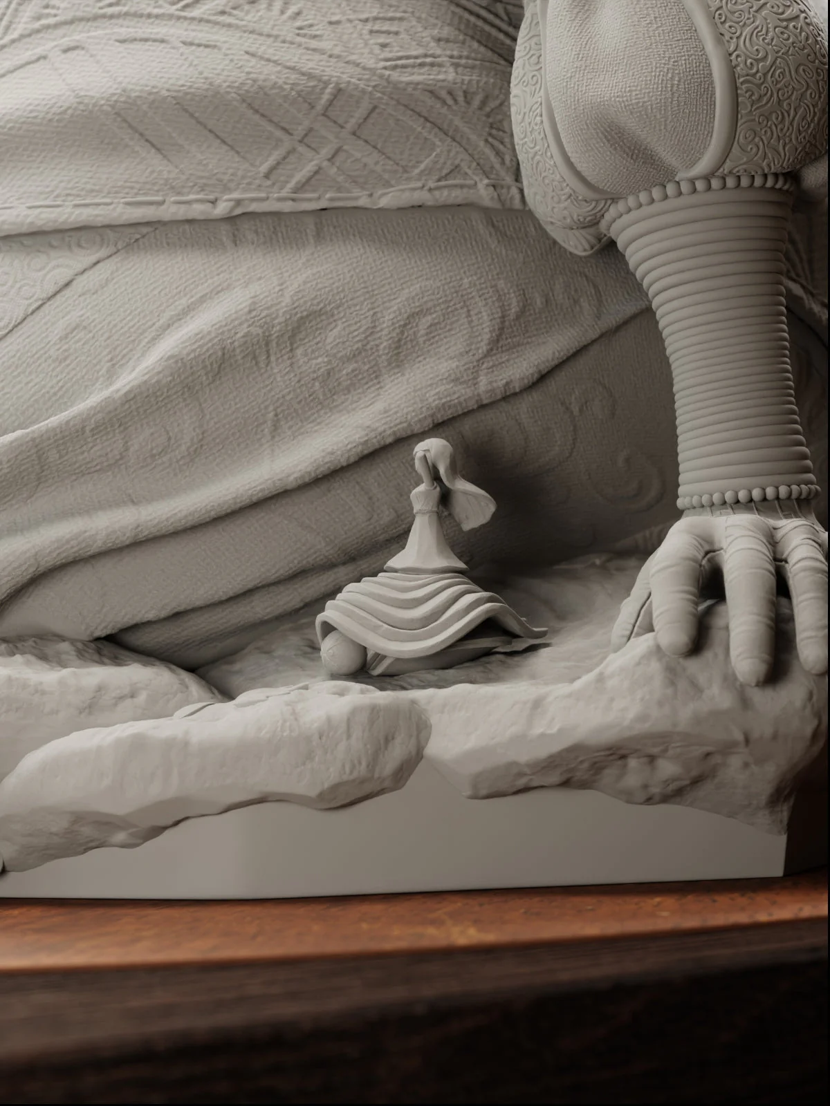The Veiled Resolve Statue - Image 12
