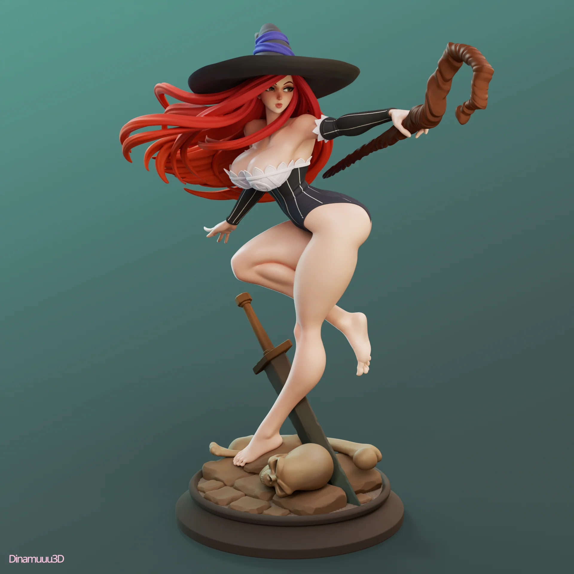 The Velvet Arcanist Statue - Image 10
