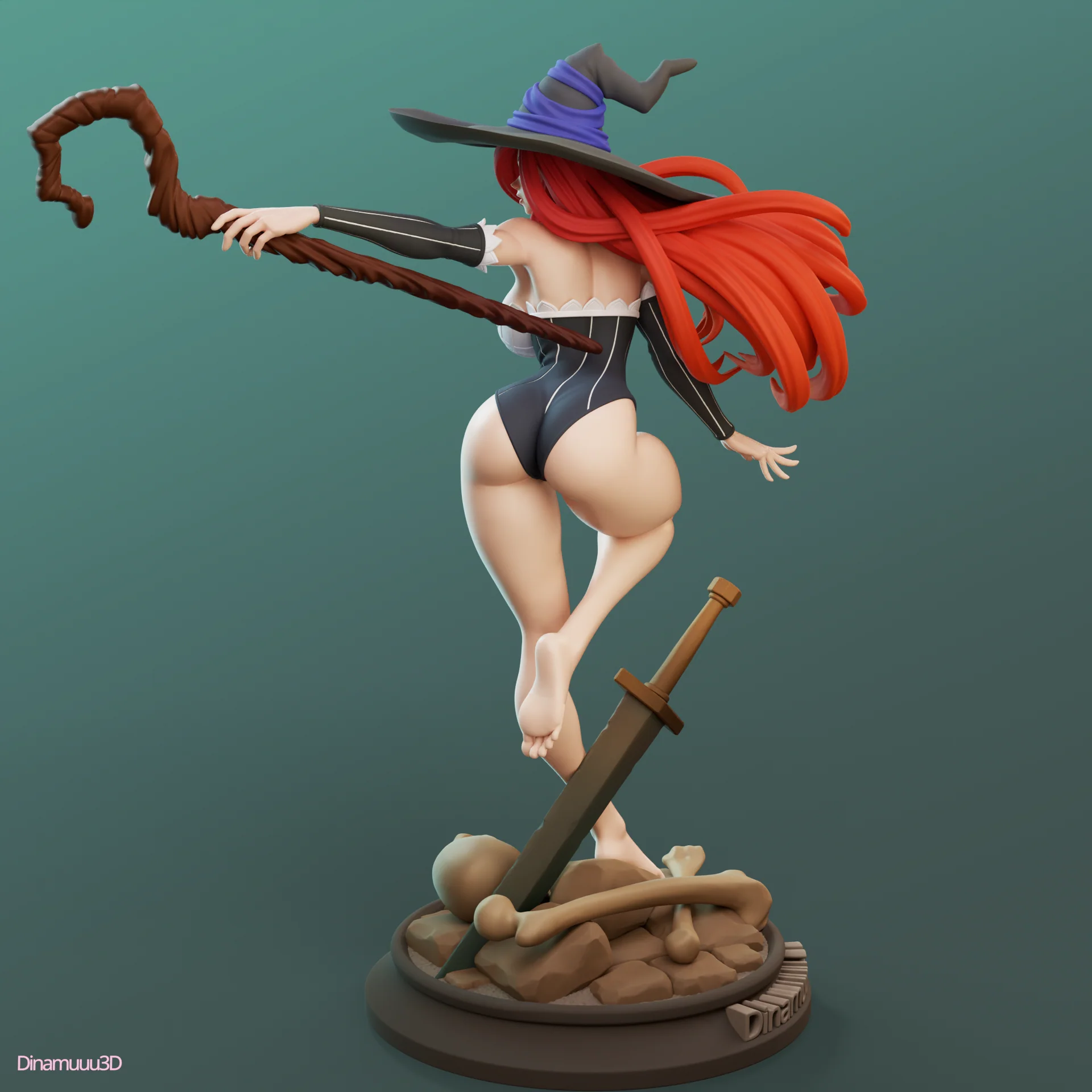 The Velvet Arcanist Statue - Image 11