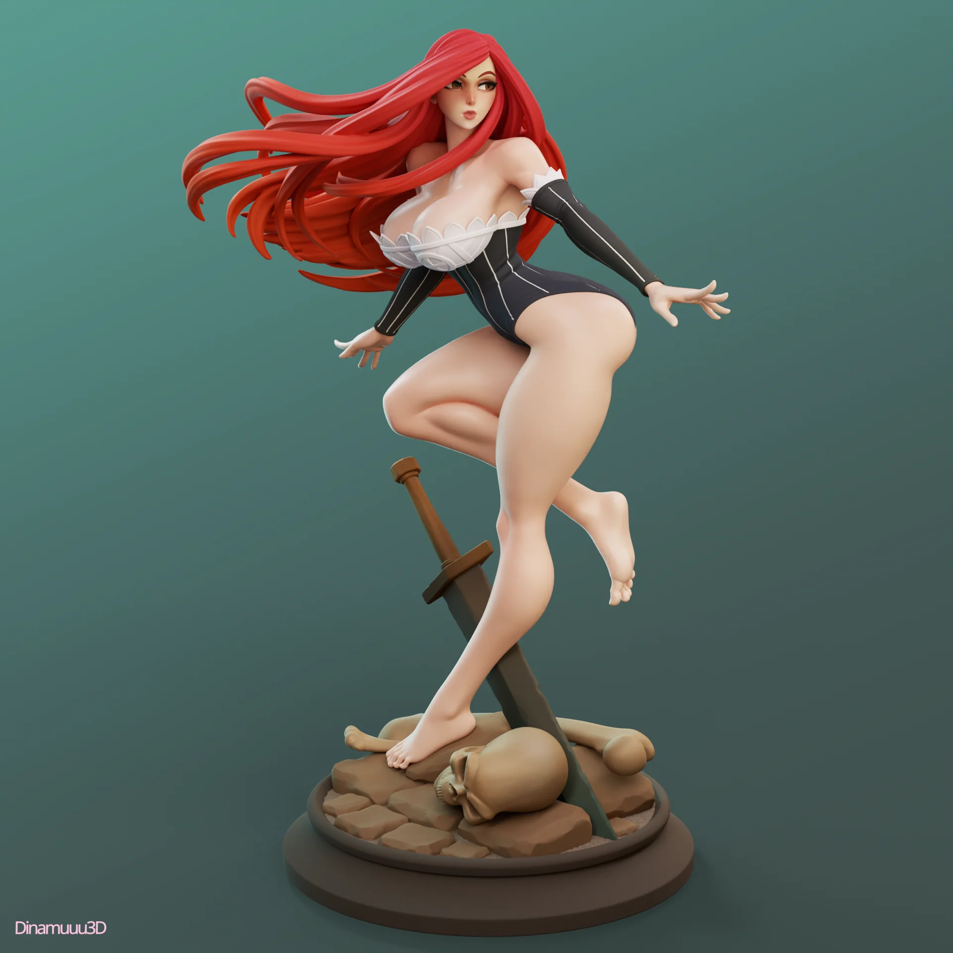The Velvet Arcanist Statue - Image 12