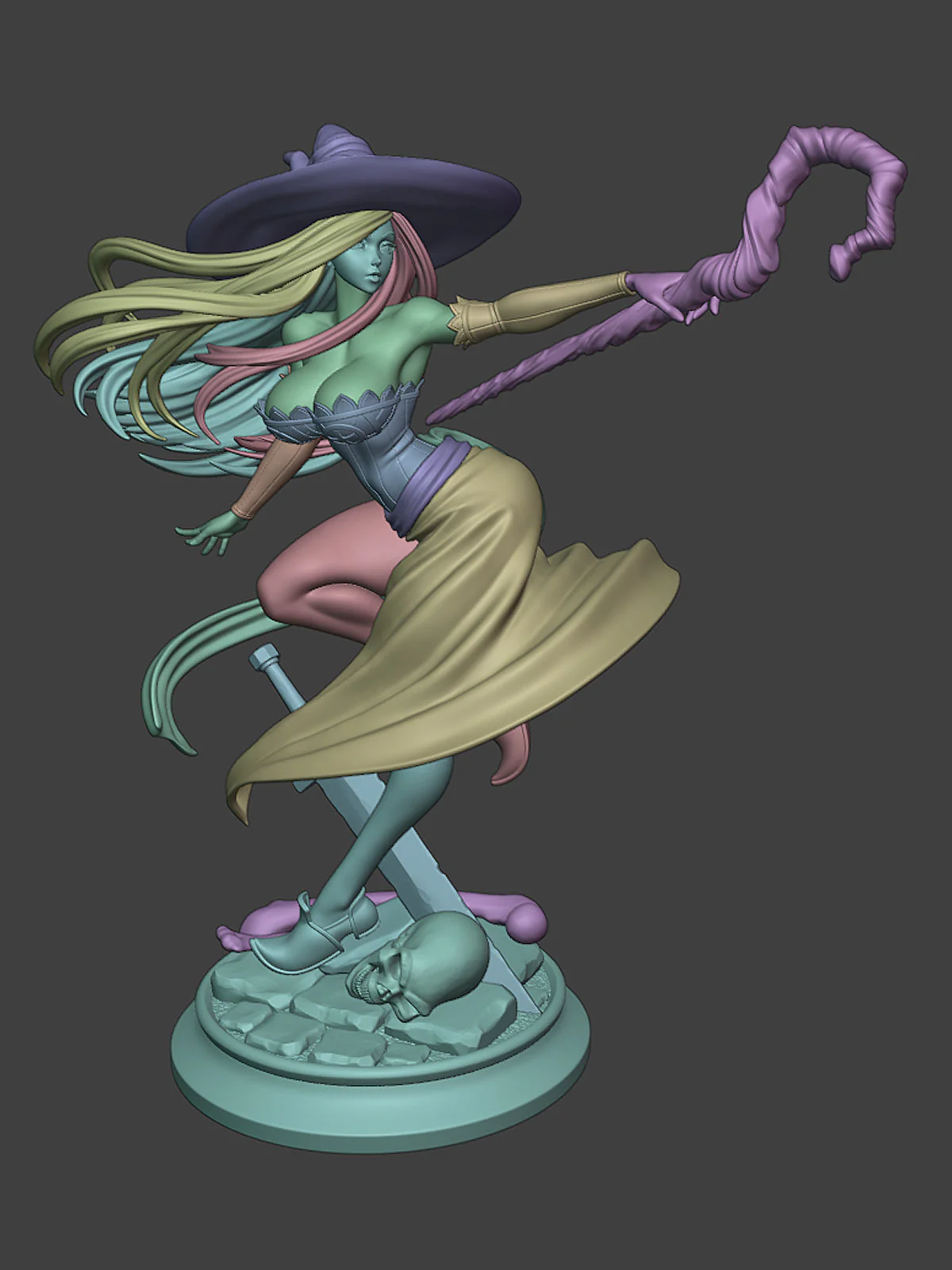 The Velvet Arcanist Statue - Image 14