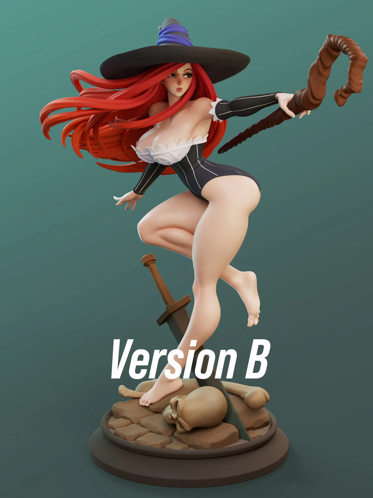 The Velvet Arcanist Statue - Image 3