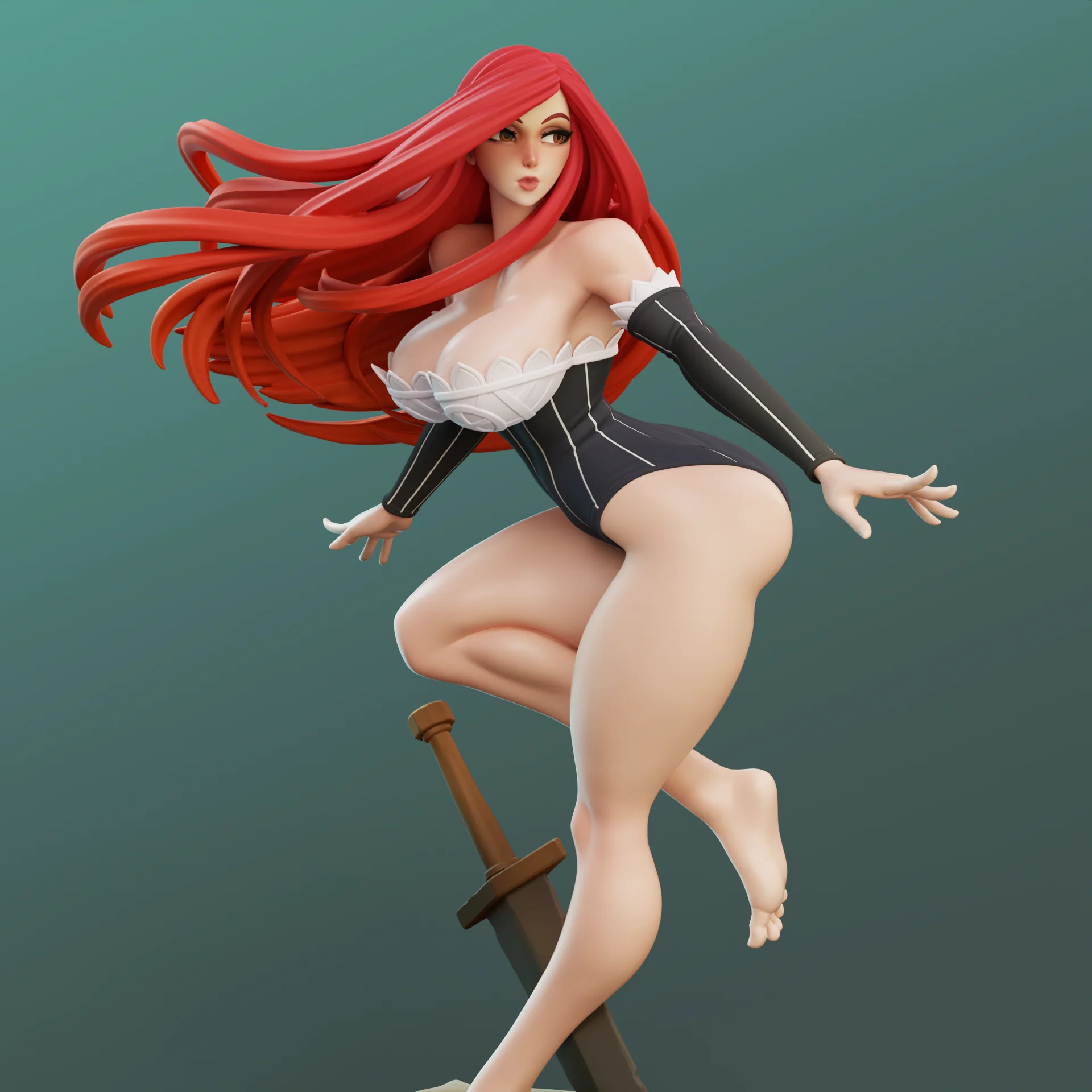 The Velvet Arcanist Statue - Image 7