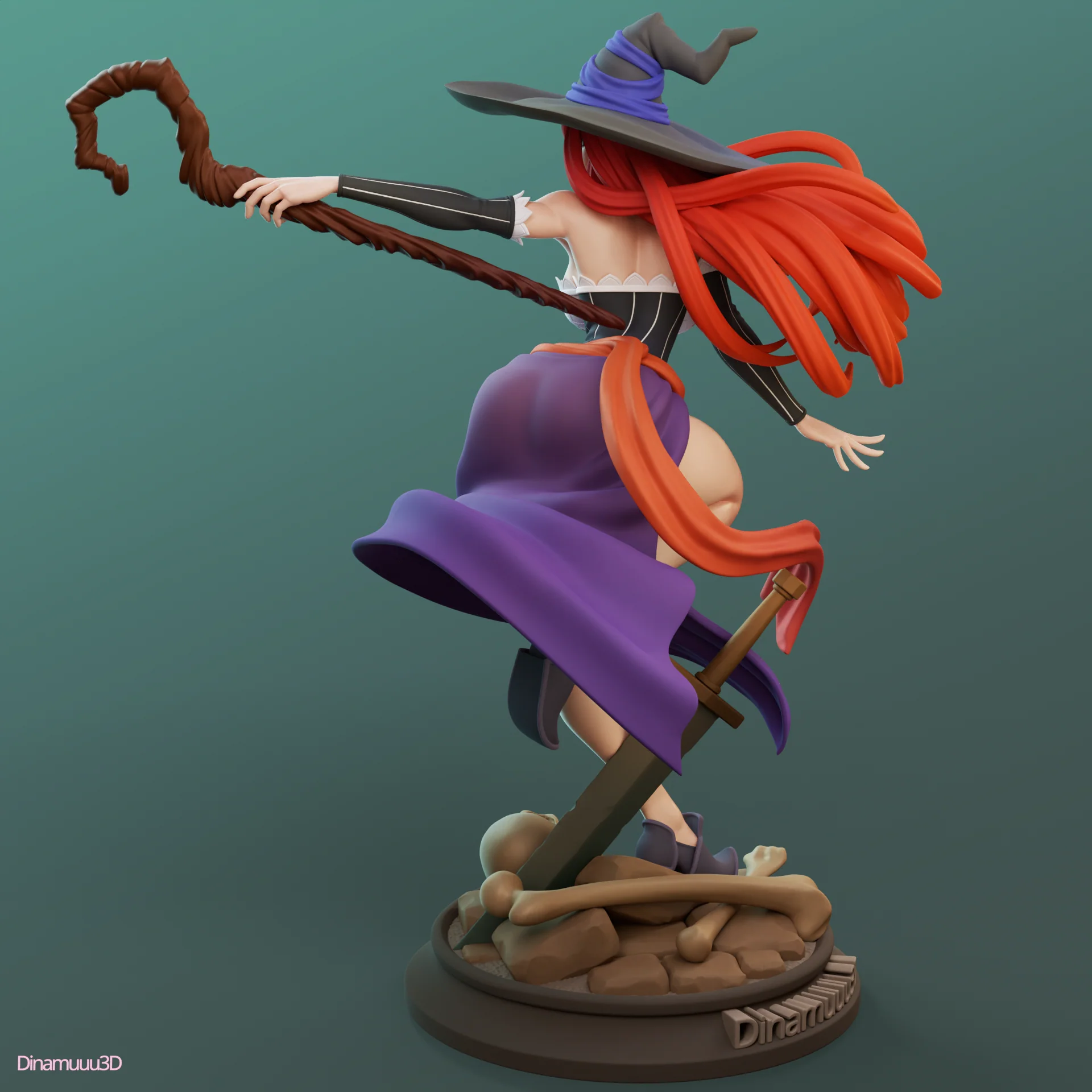 The Velvet Arcanist Statue - Image 9