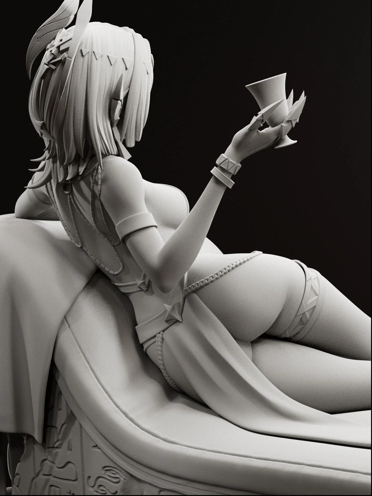 The Velvet Queen Statue - Image 8