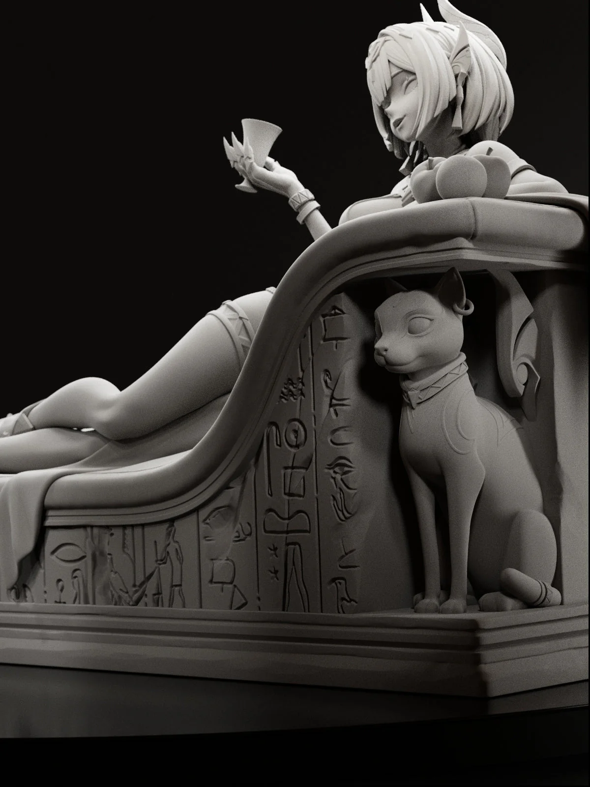 The Velvet Queen Statue - Image 9
