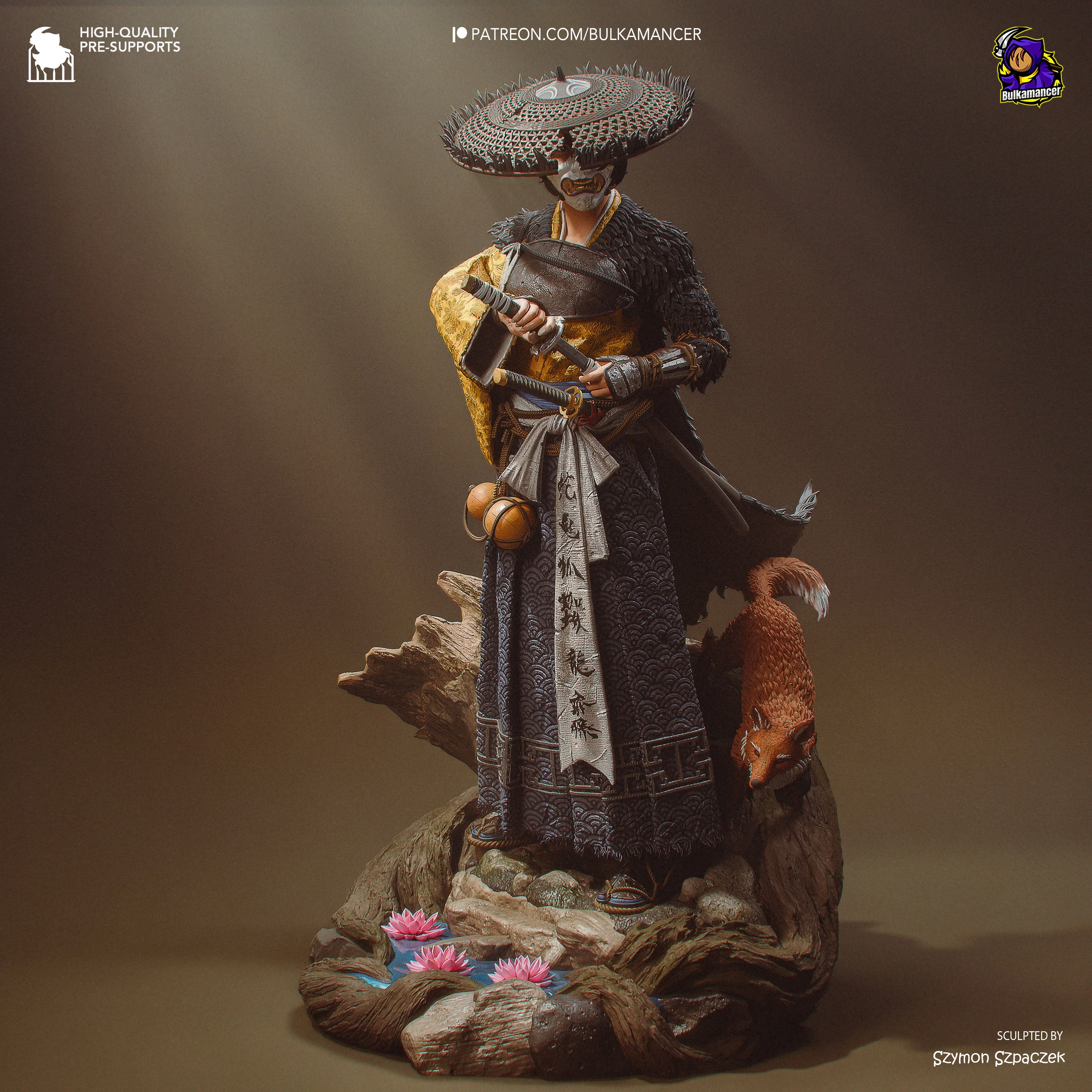 The Wandering Blade Statue