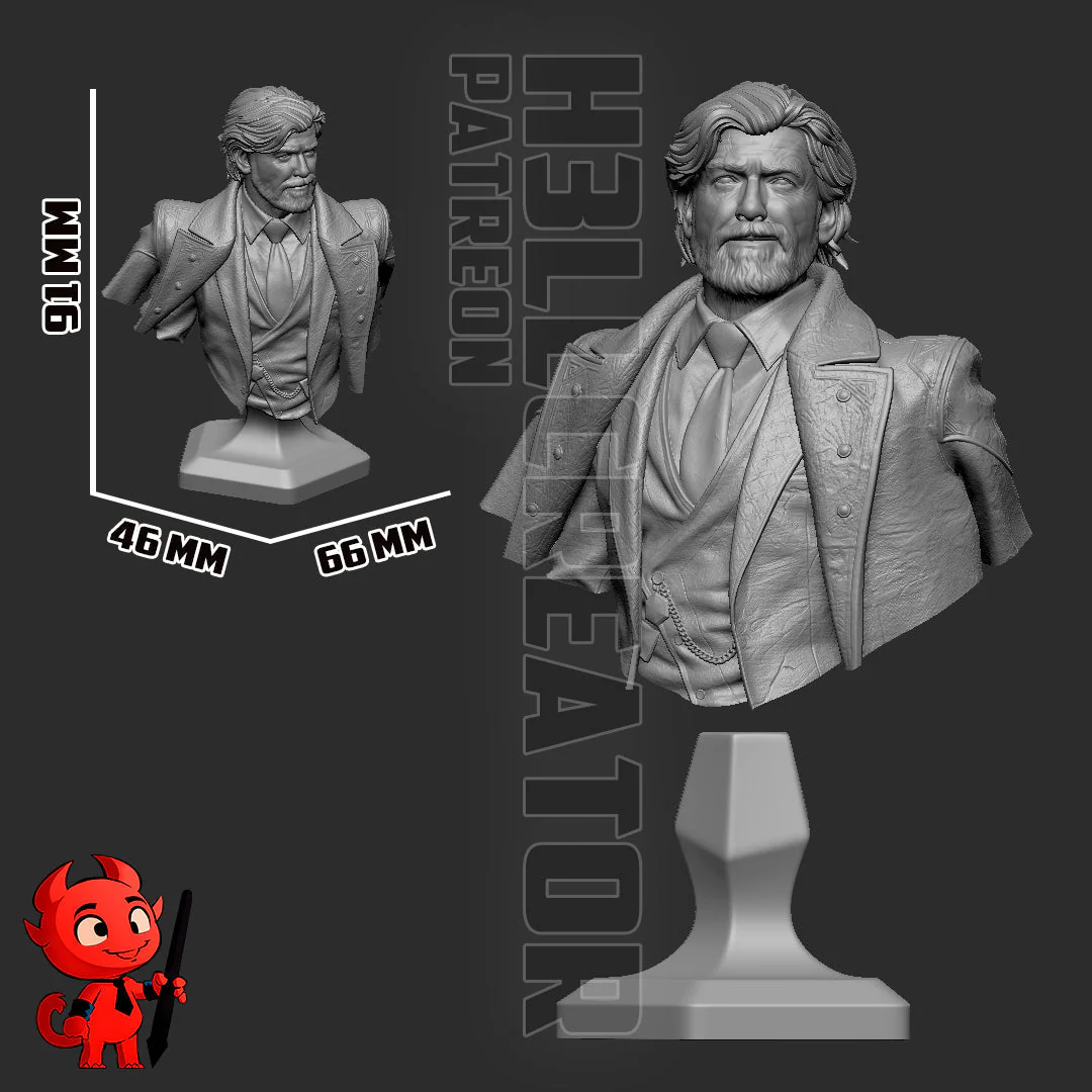 The White-Haired Man Statue - Image 10