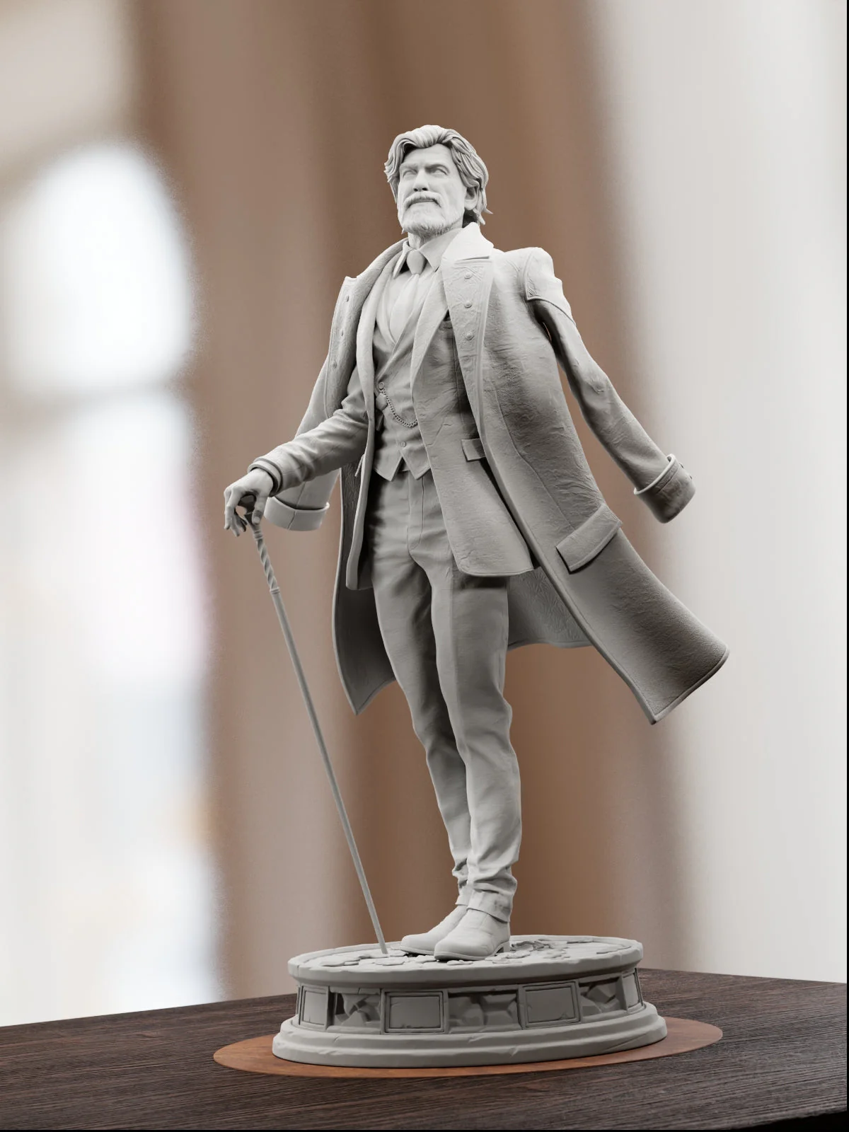 The White-Haired Man Statue - Image 12